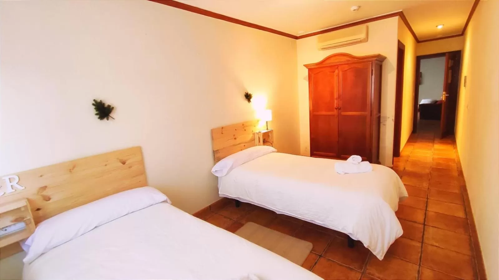 Bed in El Bosque Suites&Room