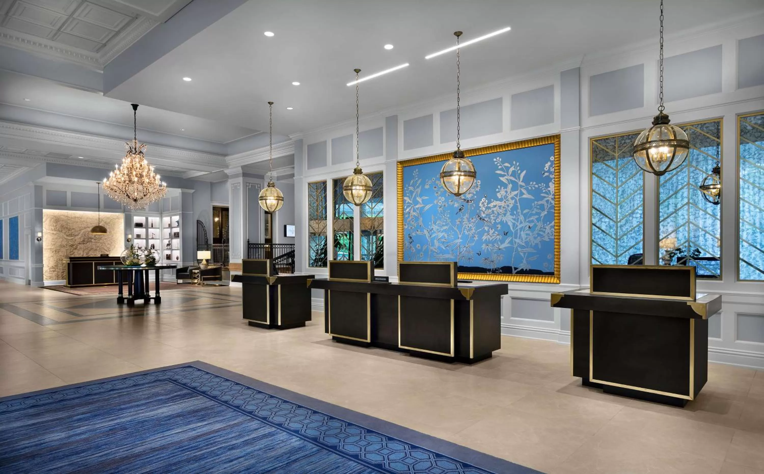 Lobby or reception in The Royal Sonesta Chase Park Plaza St Louis