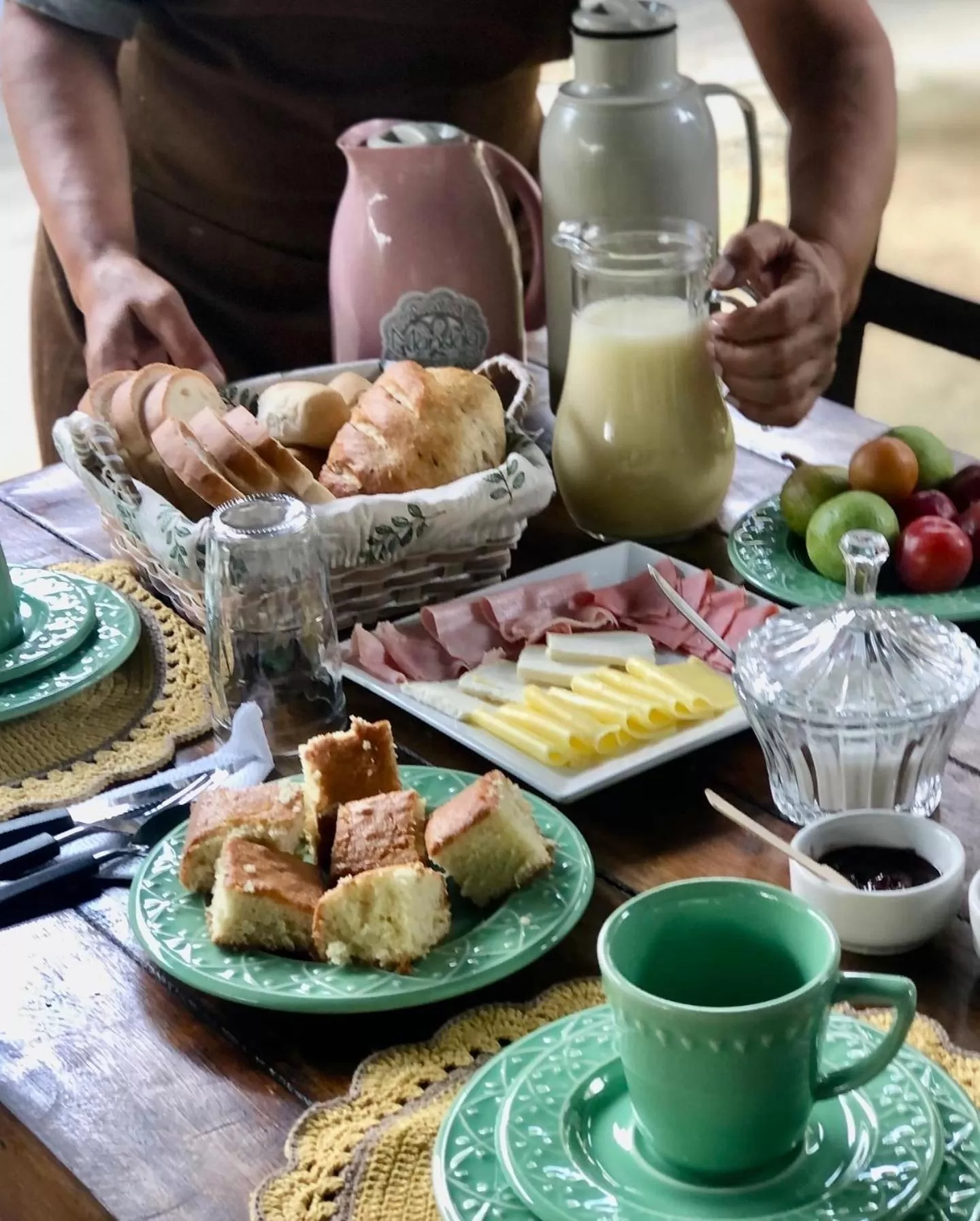 Food and drinks, Breakfast in Mandala Camping Pousada