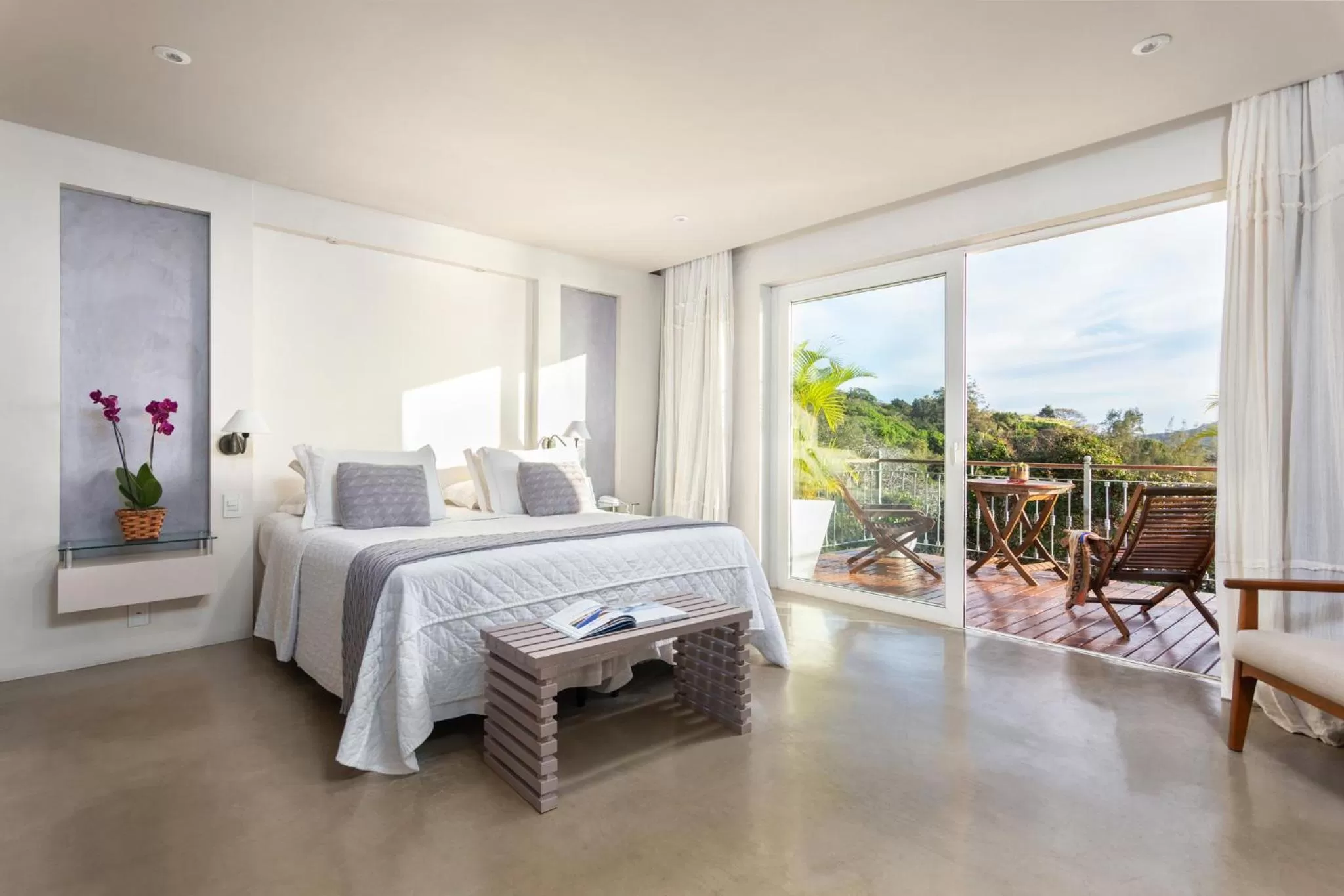 Bed in Abracadabra Boutique Hotel