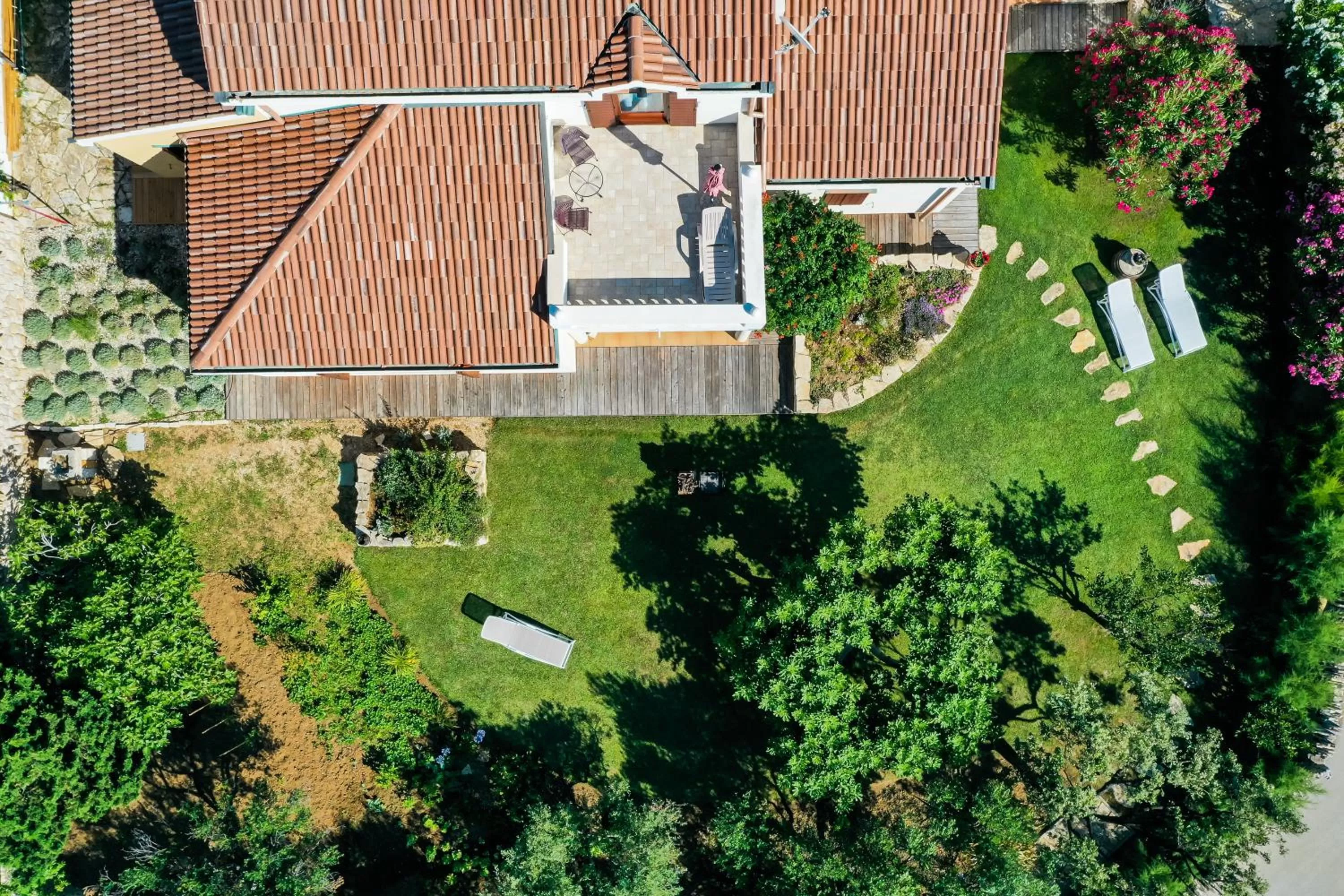 Bird's-eye View in Bed&Breakfast Vanni