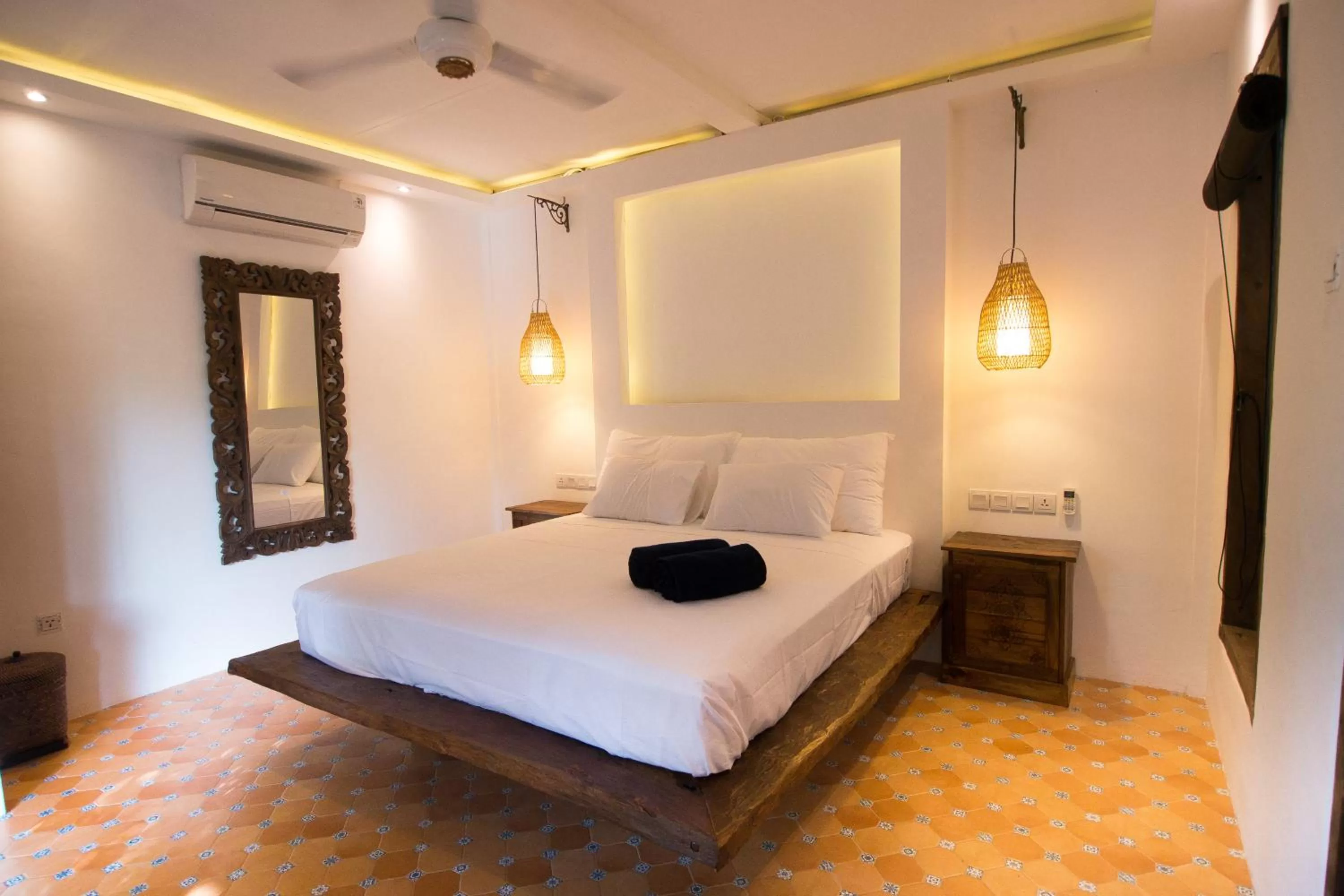 Bed in The Mandana Villa Gili Air