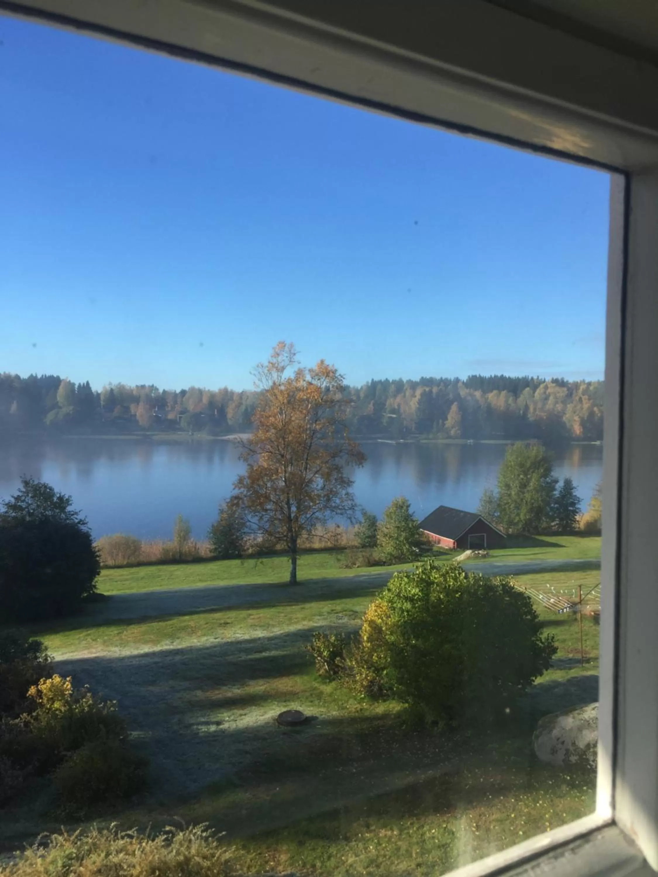 Garden view in Vanha pappila Hetki Oy