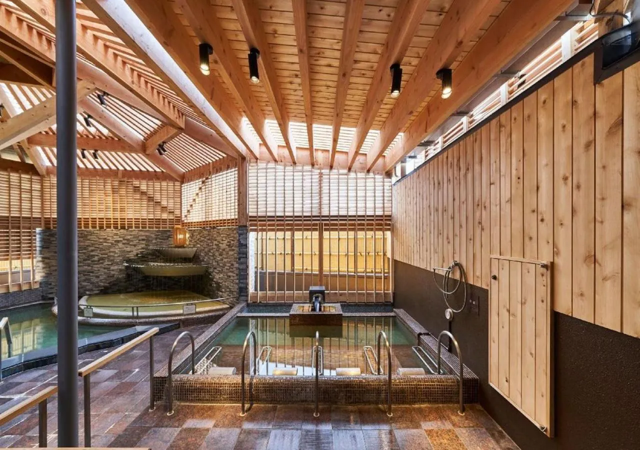 Hot Spring Bath in Hakodate Hotel Banso