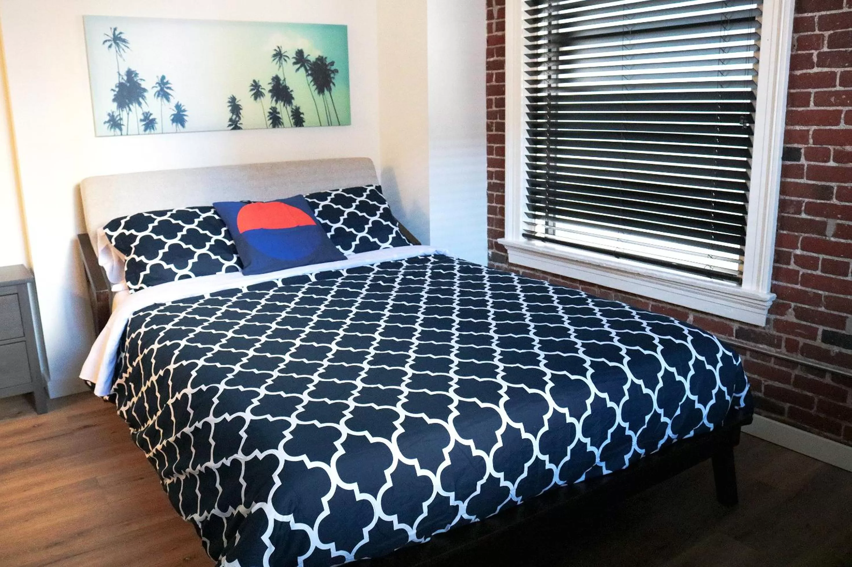 Bed in The Haas Suites