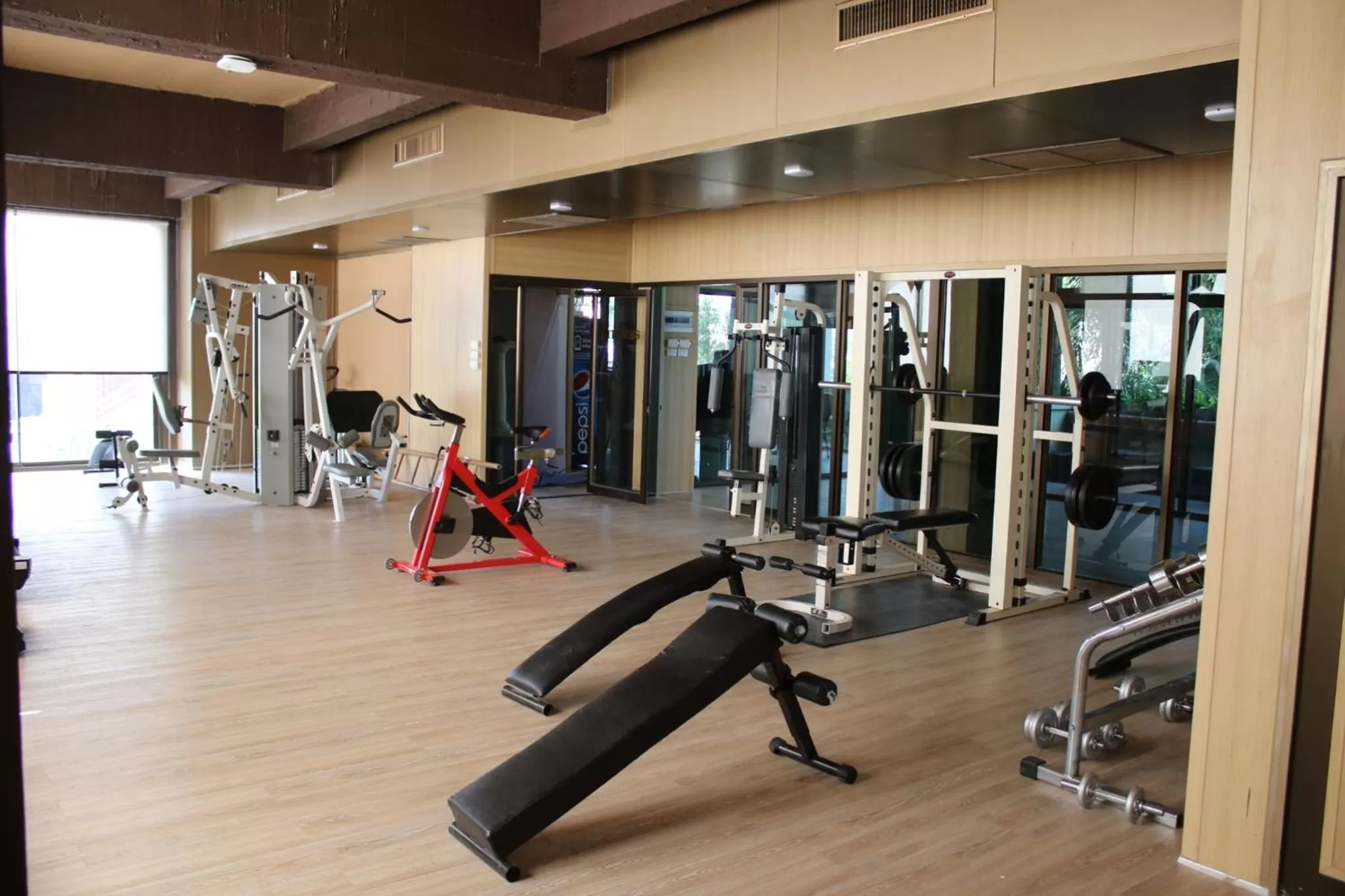 Fitness centre/facilities in Kosa Hotel & Wellness Center