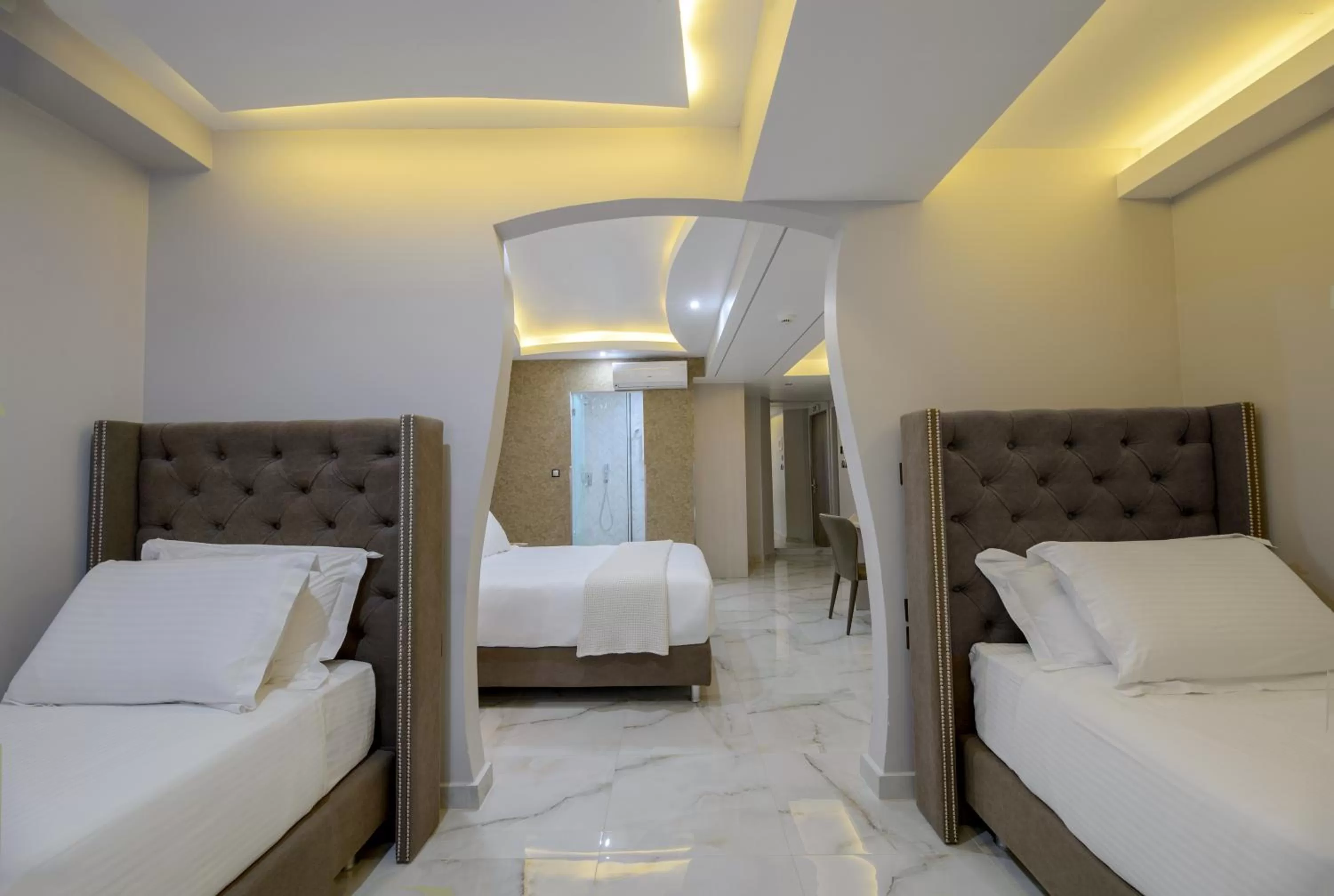 Photo of the whole room, Bed in Athens Starlight Hotel