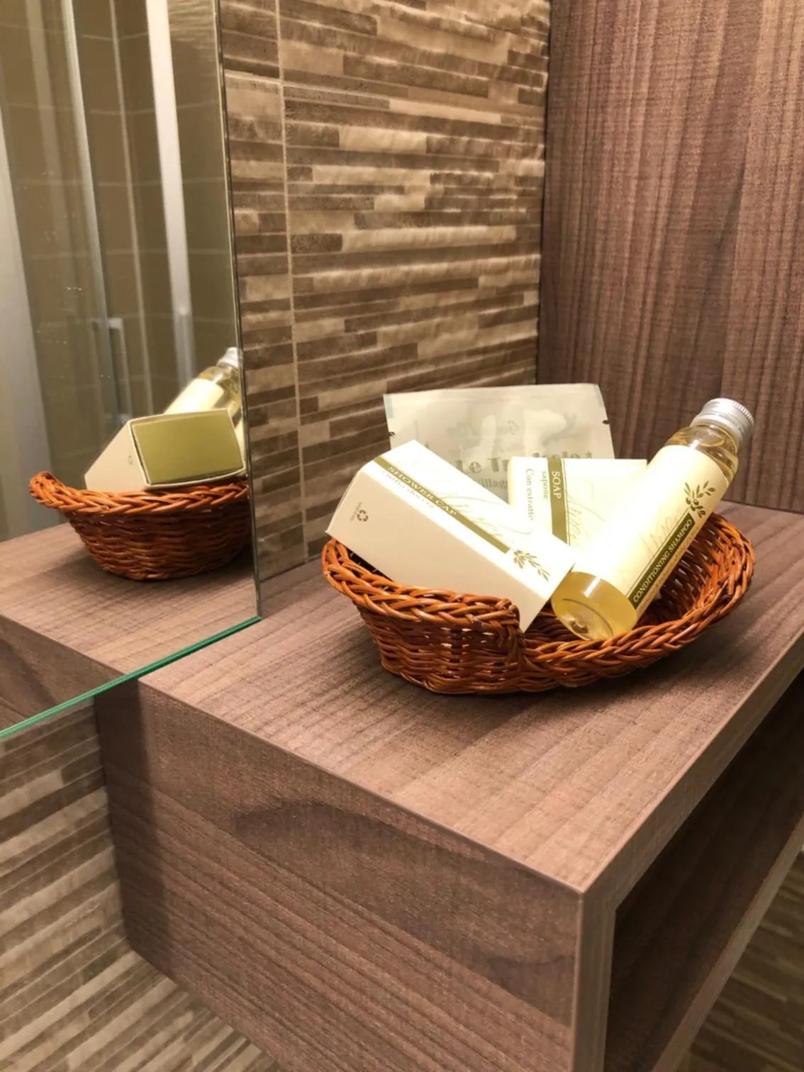 Bathroom in Hotel Le Tre Isole