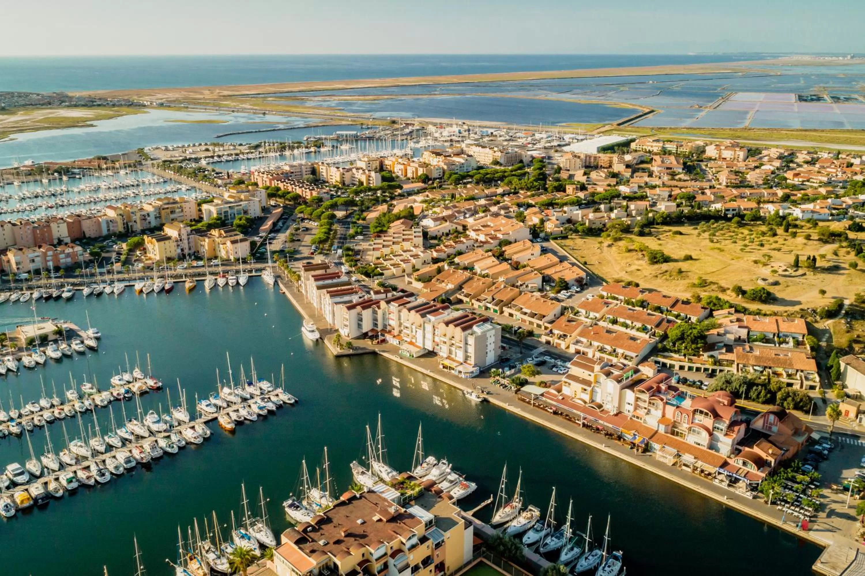 Bird's eye view in Hôtel Port Beach