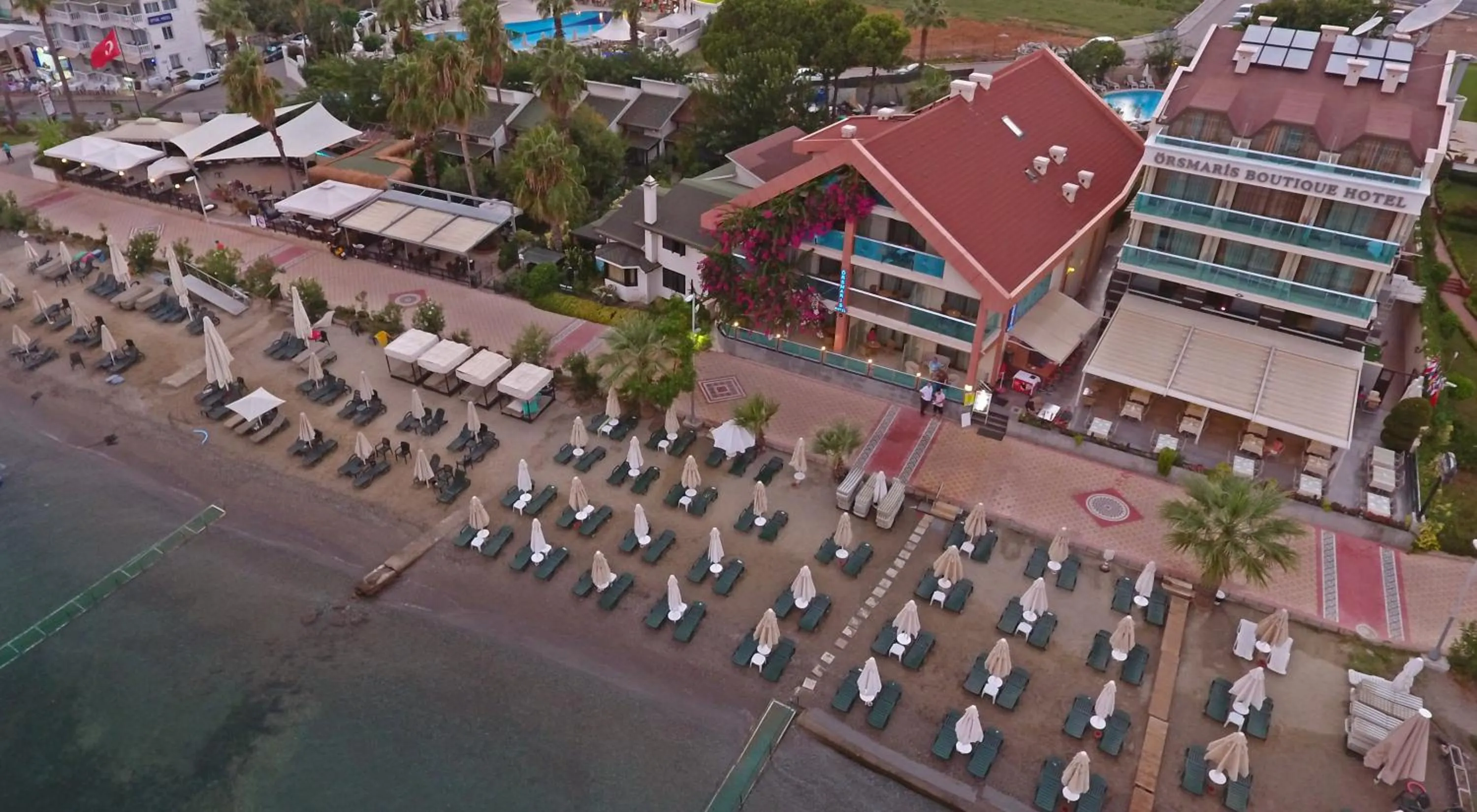 Bird's eye view in Örsmaris Boutique Hotel