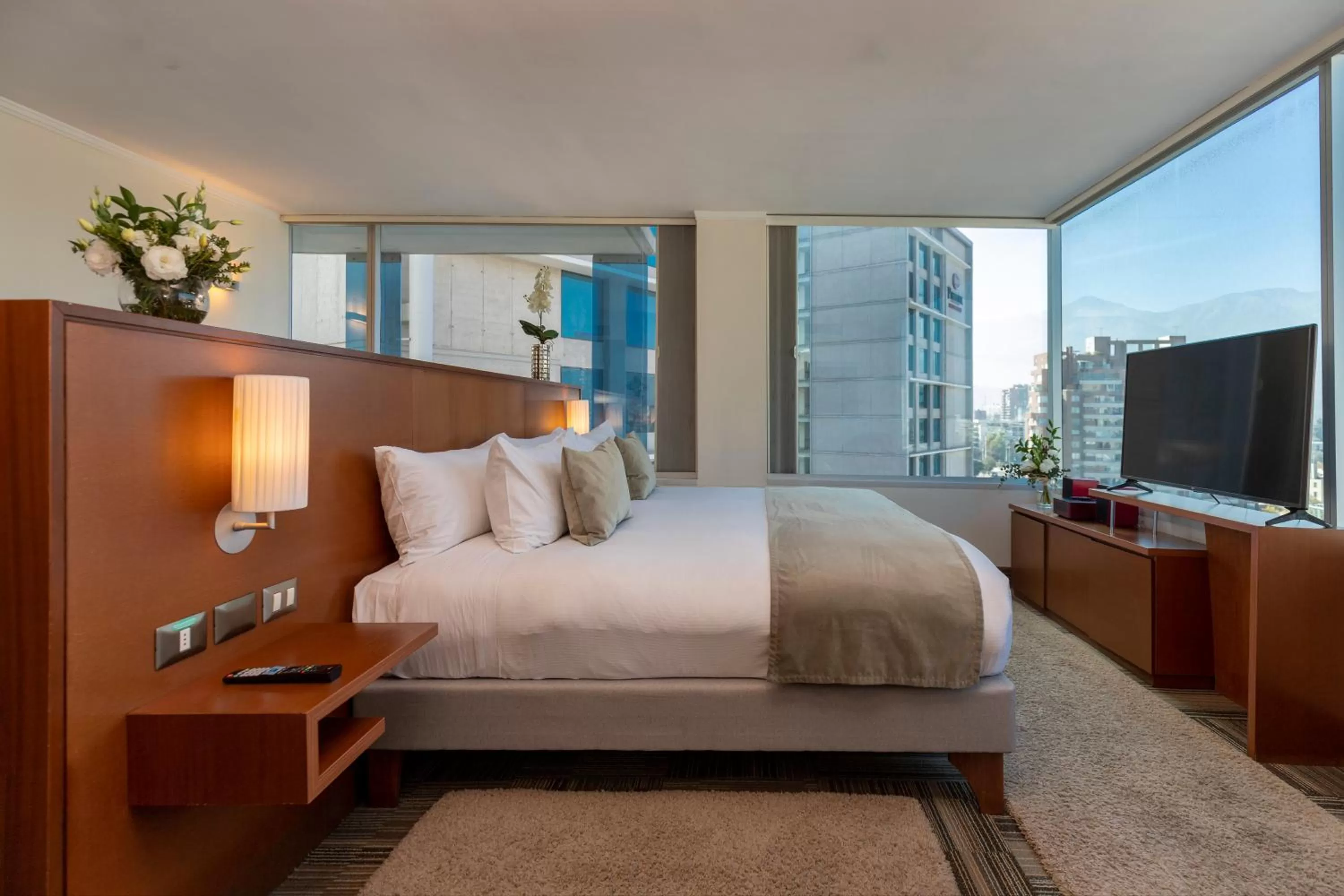 Bed in Best Western Premier Marina Las Condes