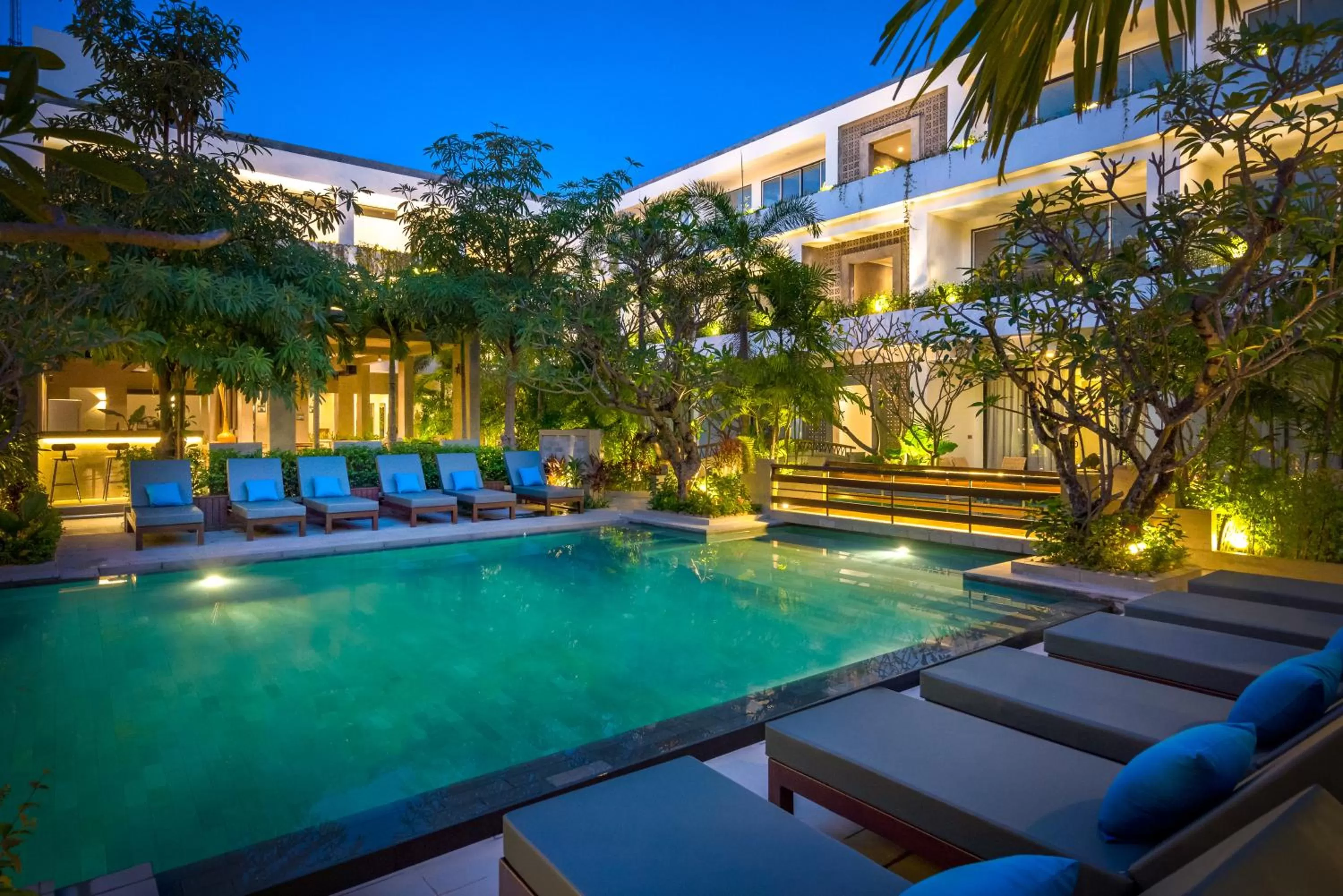 Swimming pool in Eightfold Urban Resort