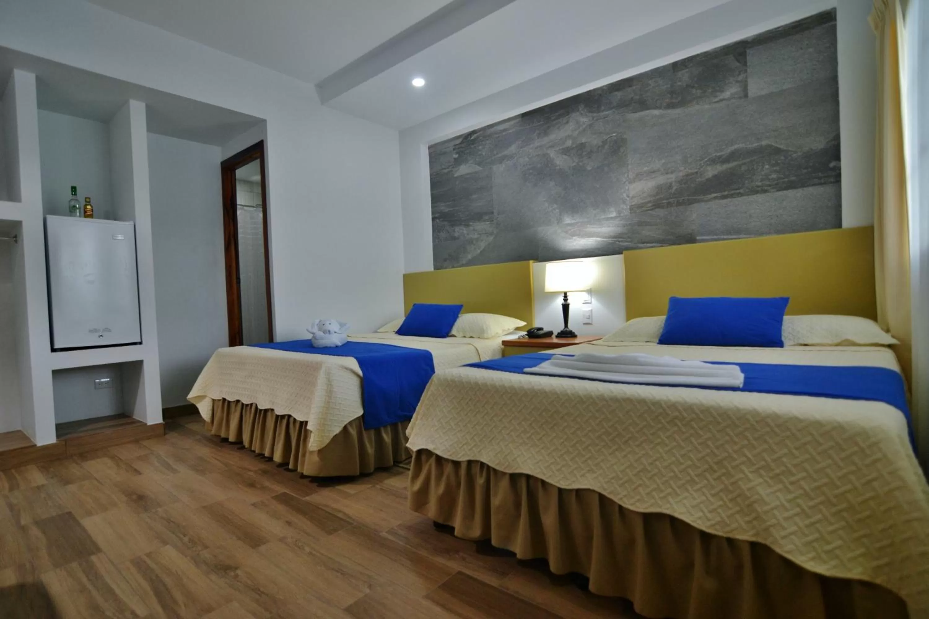 Bed in Hotel Casazul