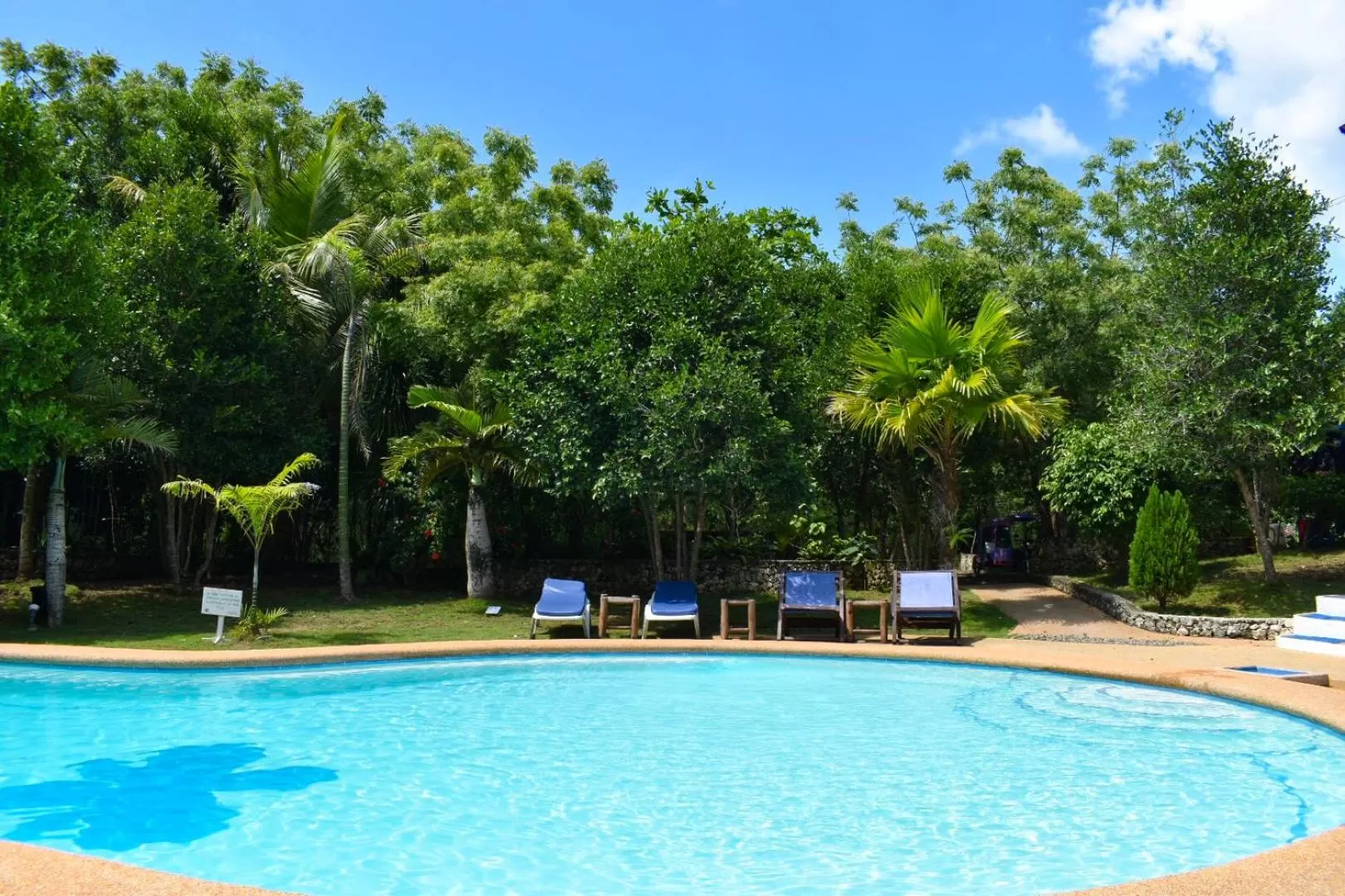 Swimming pool in The Blue Orchid Resort