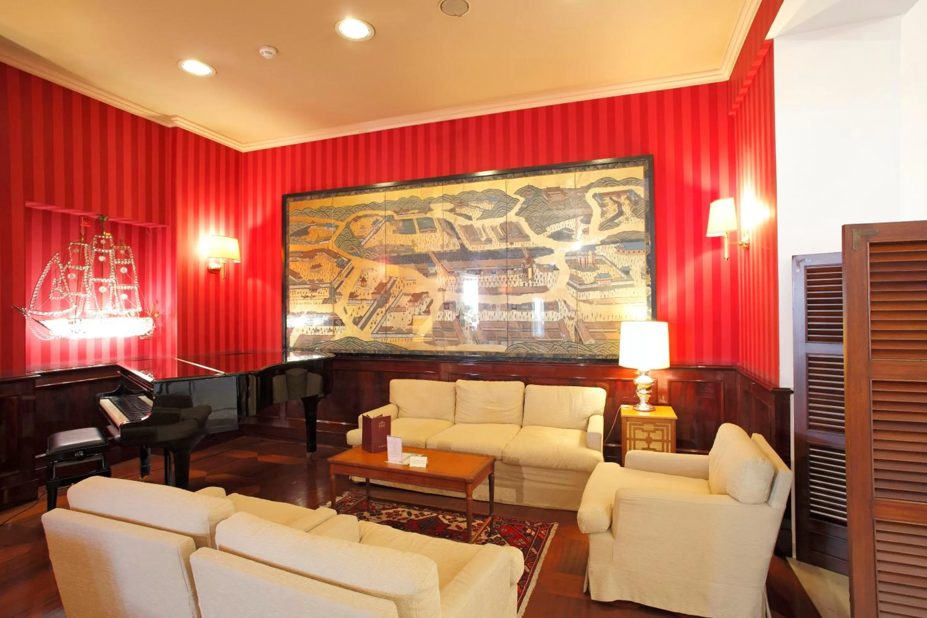 Lounge or bar in Hotel De La Paix