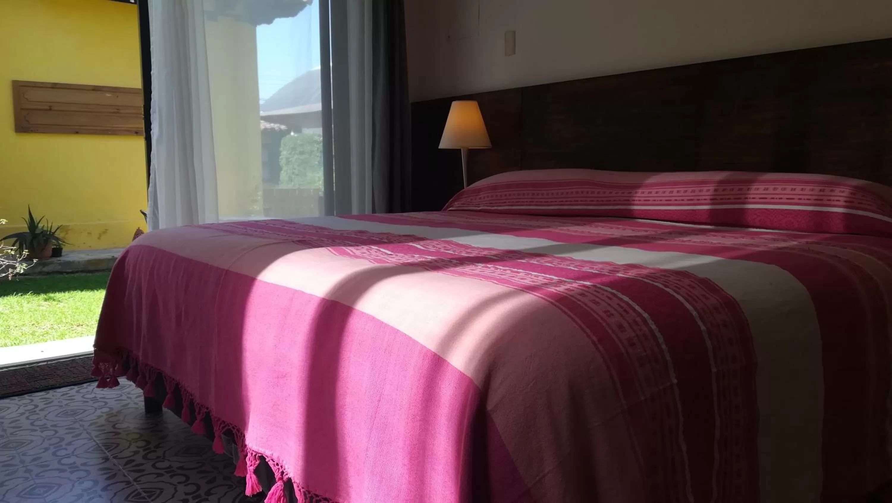 Double Room with Garden View in Hotel Ocho Barrios