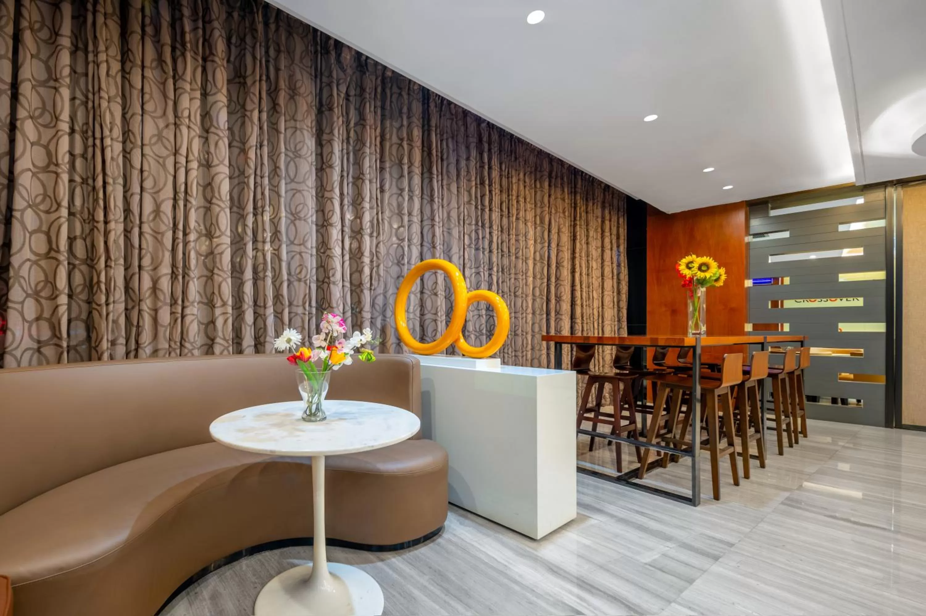 Seating area in Ausotel Smart Baiyun International Airport T2-Free 24-hour airport pick-up