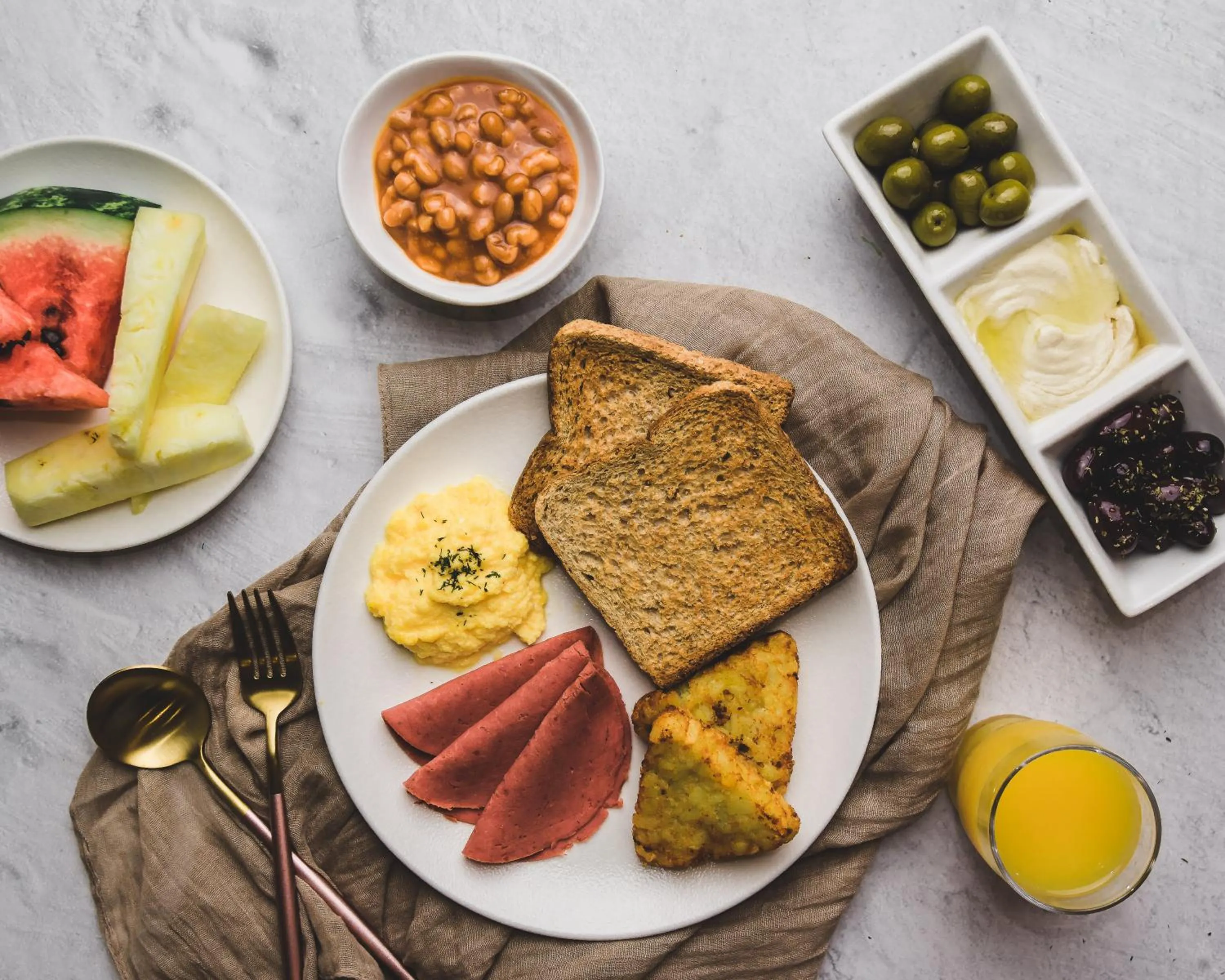 Food in Jannah Marina Hotel Apartments