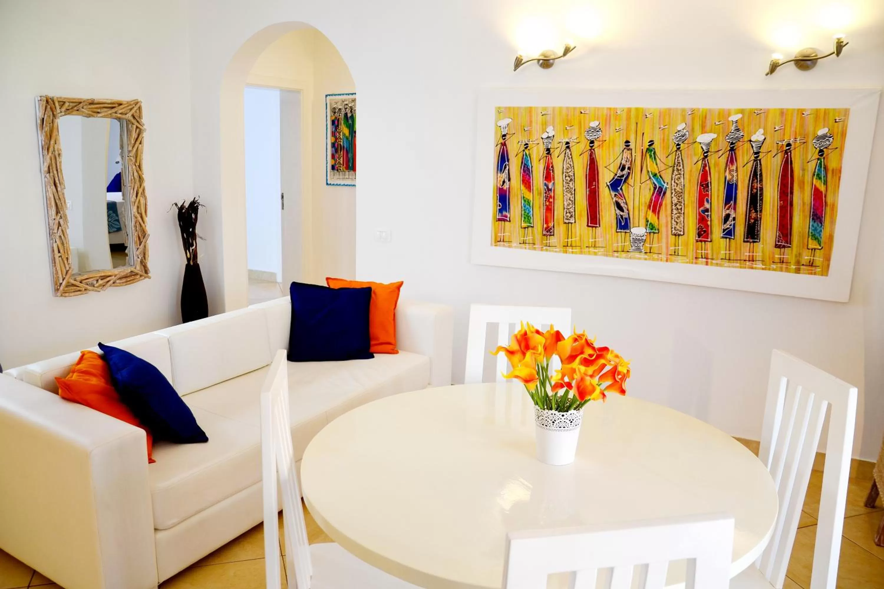 Living room in Branco Suites - Rooms & Holiday Apartments