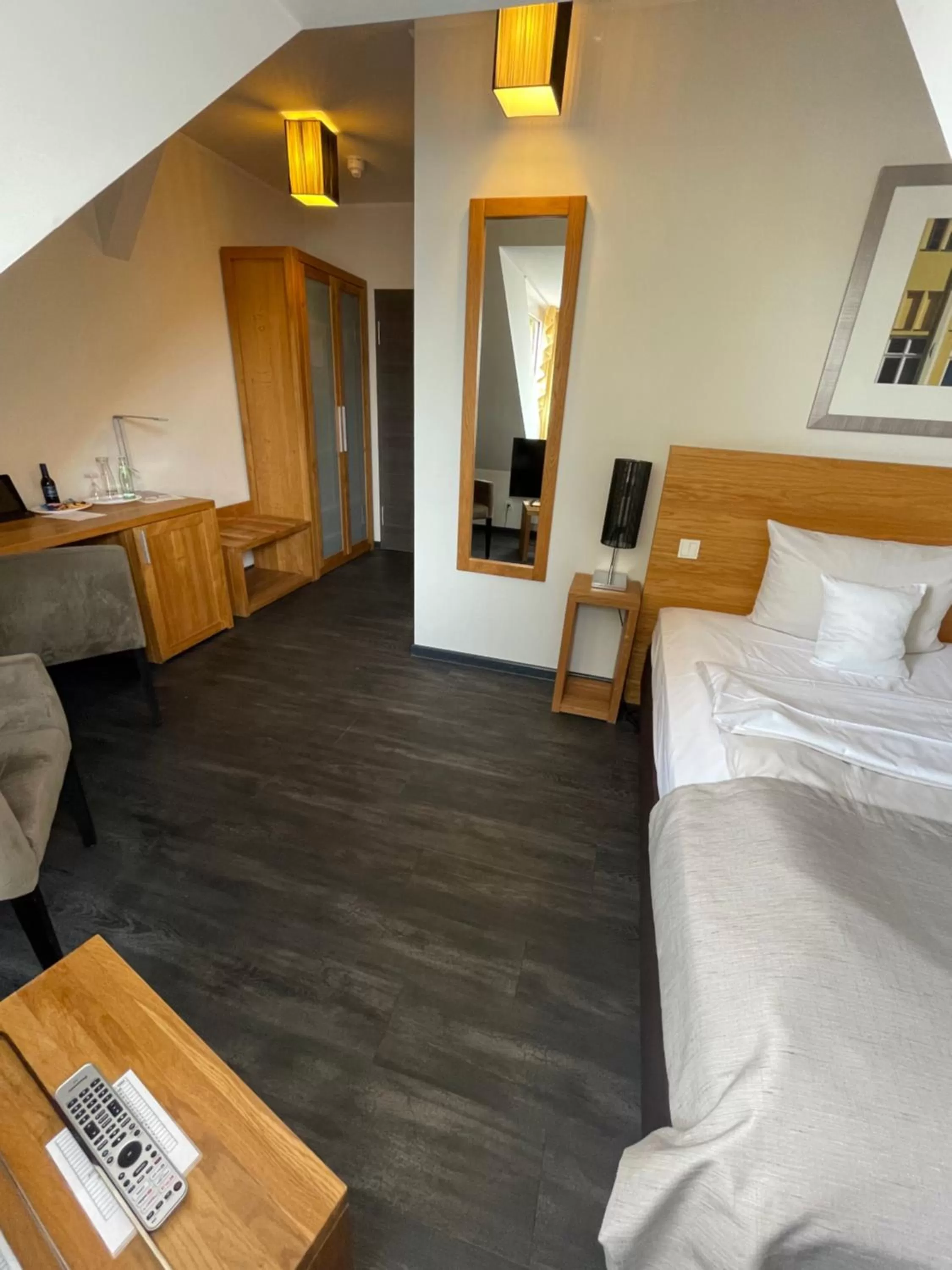 Bedroom, Bed in Hotel Hafenresidenz Stralsund