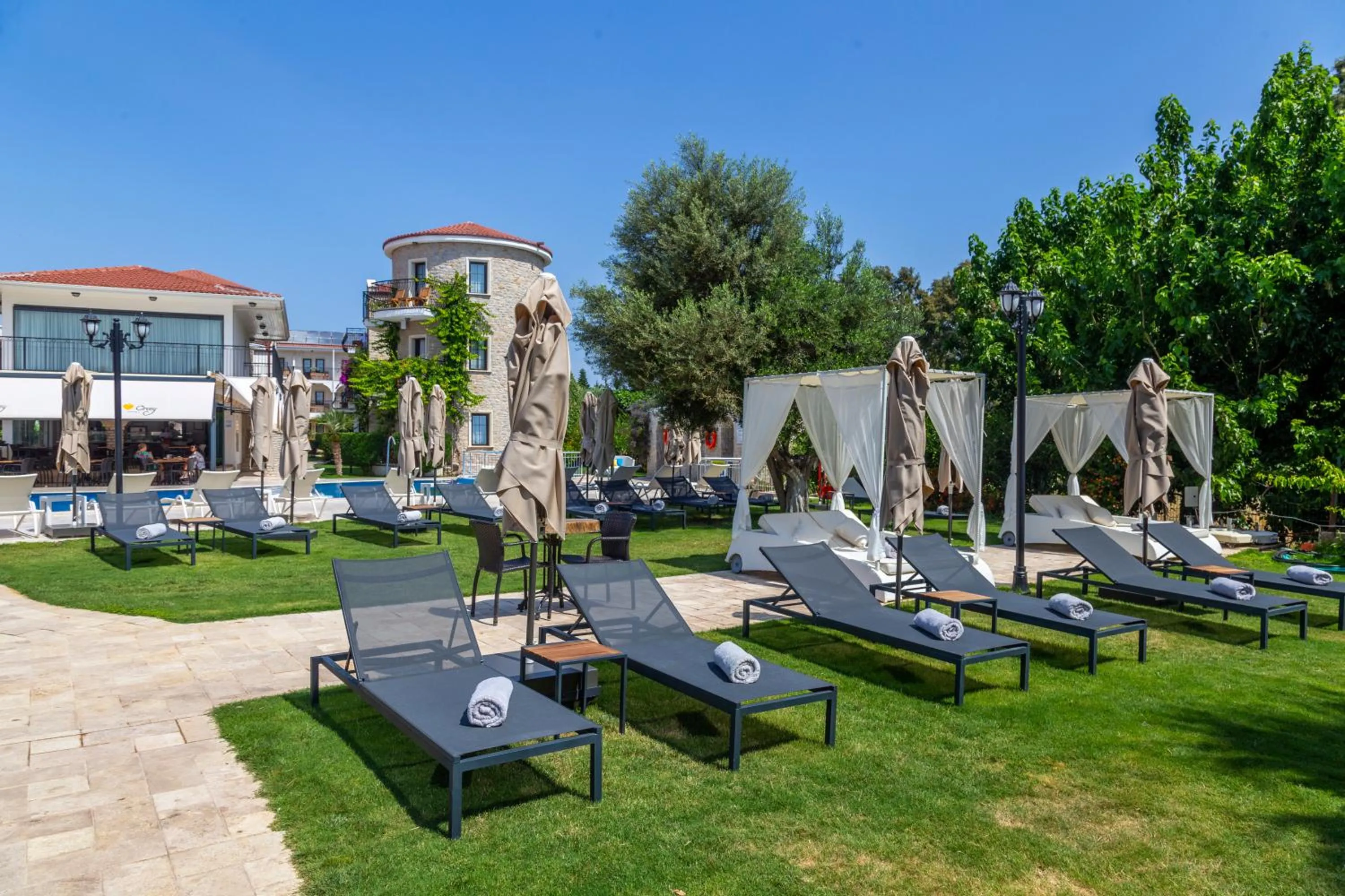 Children play ground in Orcey Hotel