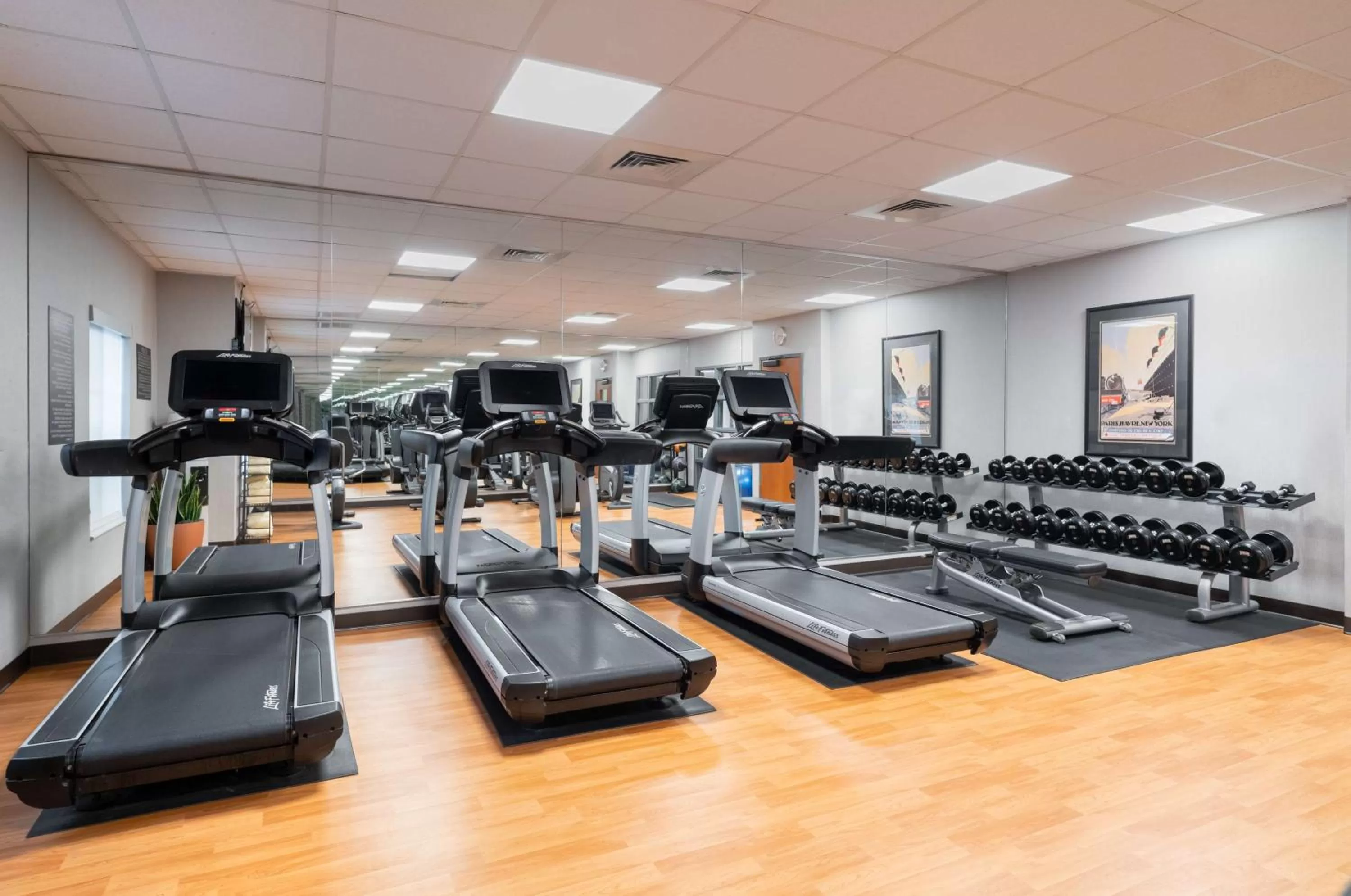 Fitness centre/facilities in Hyatt House White Plains