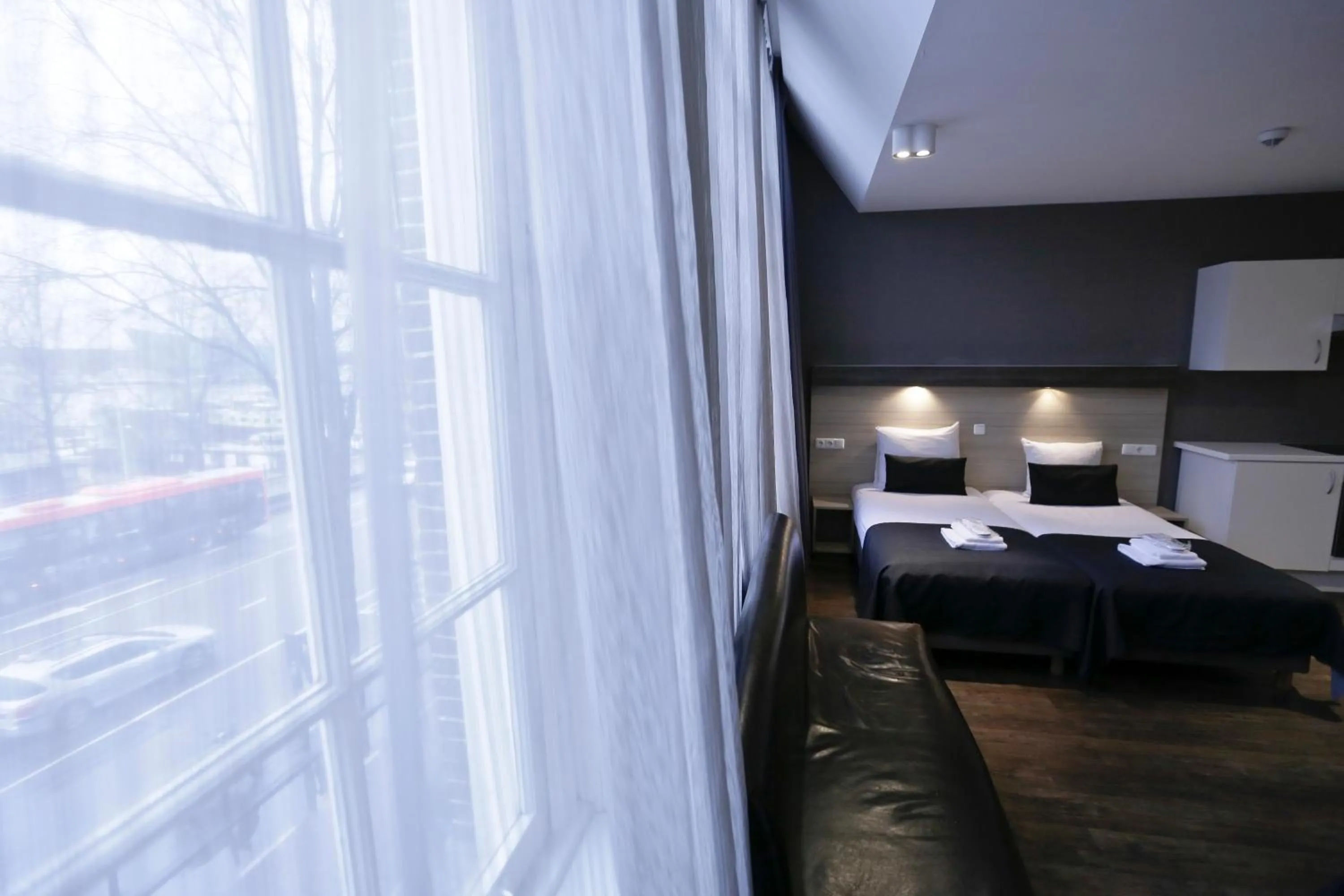 Bed in City Hotel Amsterdam