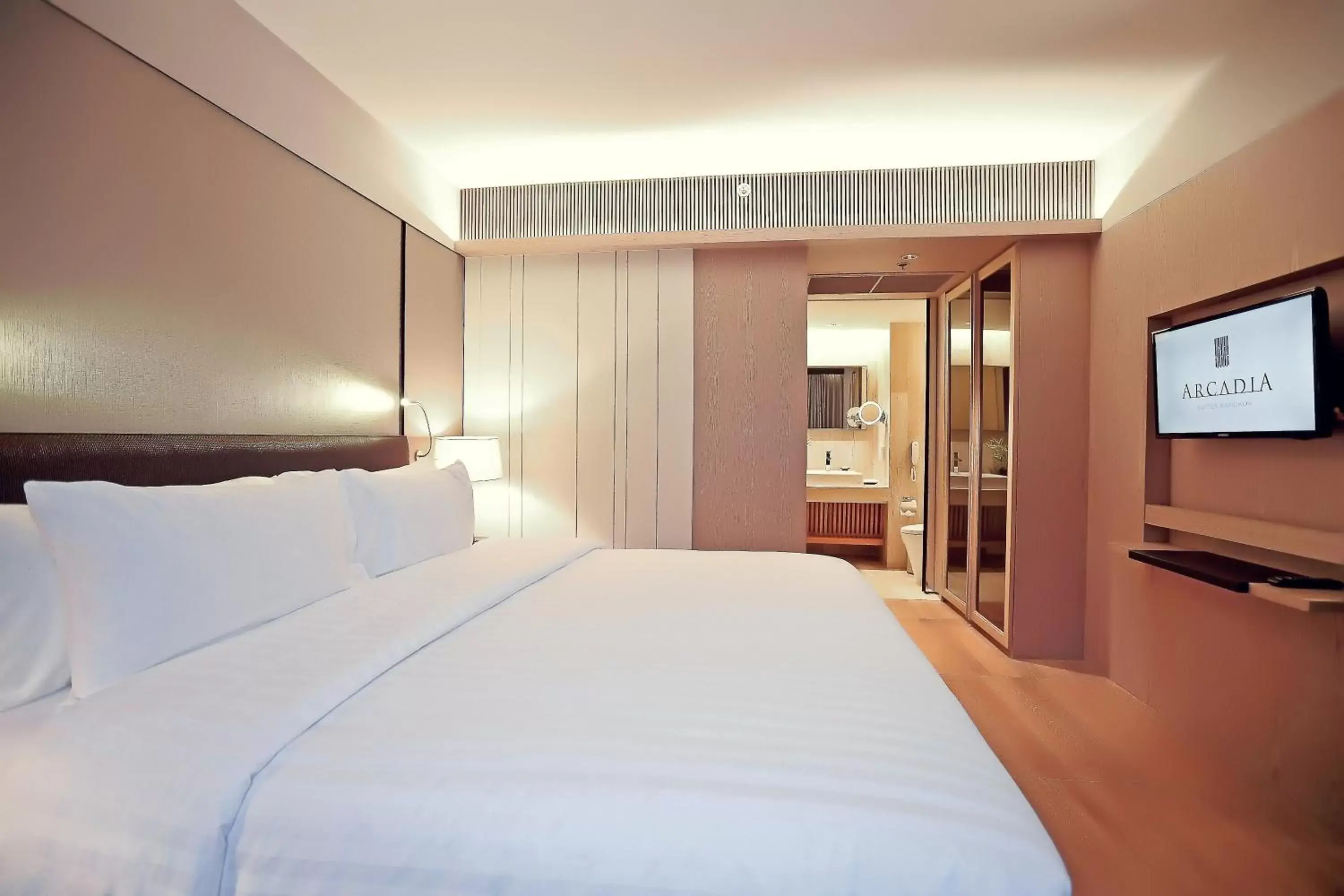 One Bedroom Premiere Suite with Pool view in Arcadia Suites Bangkok One Bedroom Premiere Suite with Pool view in Arcadia Suites Bangkok