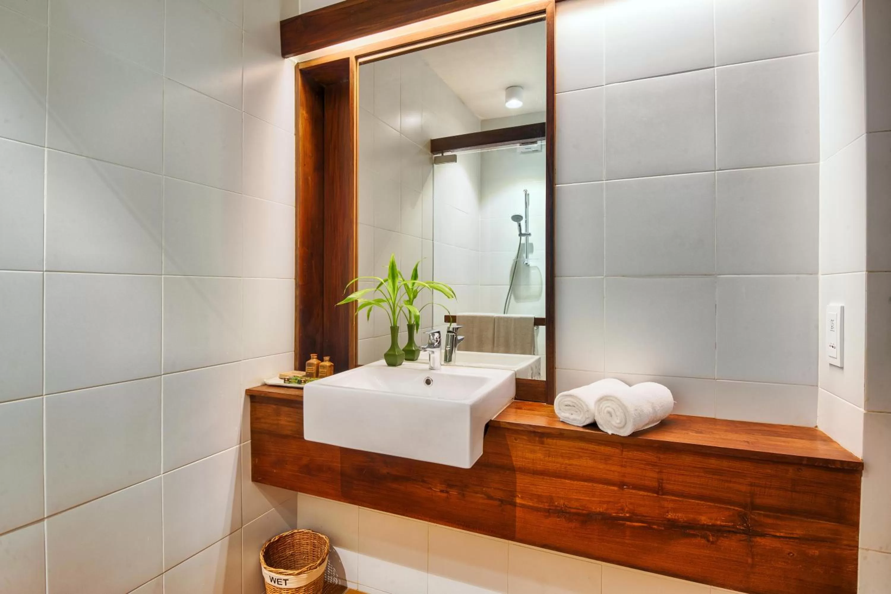 Shower in Jetwing Ayurveda Pavilions