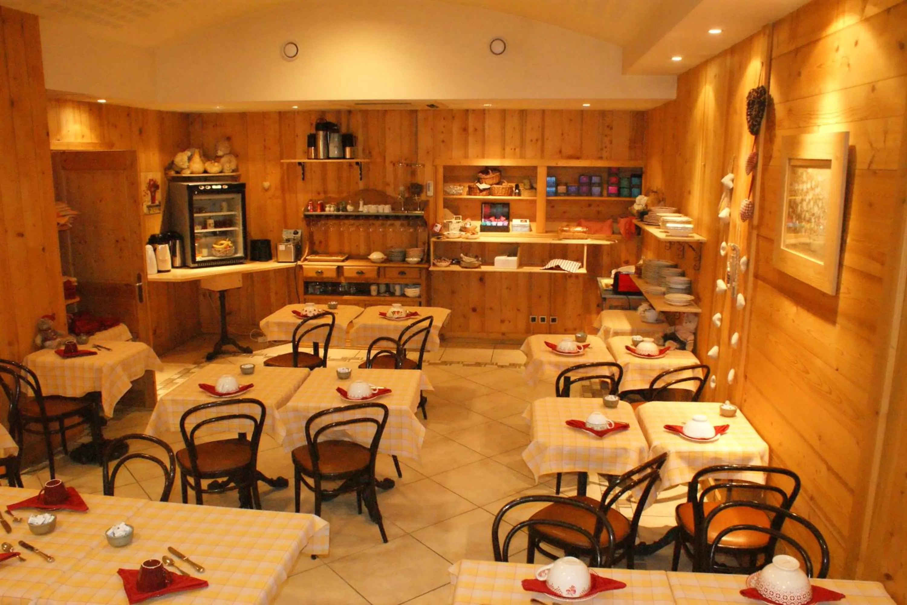 Continental breakfast in Hotel Blanc