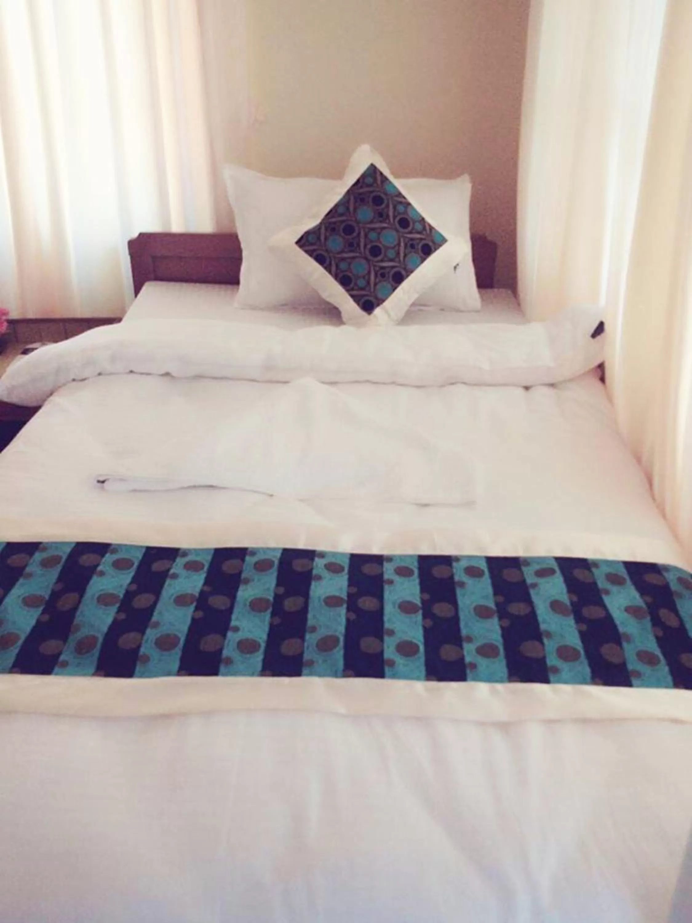 Bed in Hotel Nana Pokhara