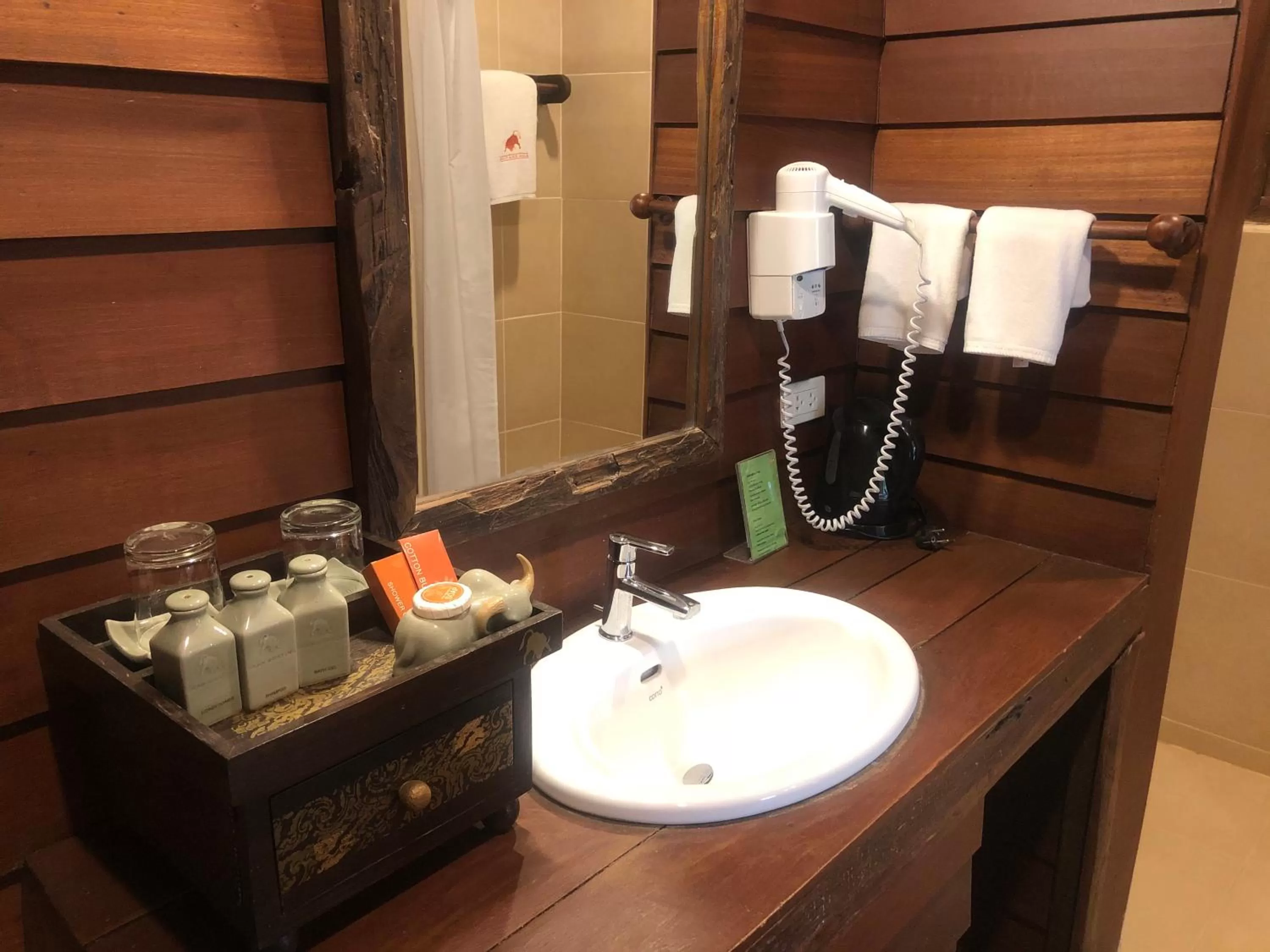 Bathroom in Baan Krating Pai Resort - SHA Plus