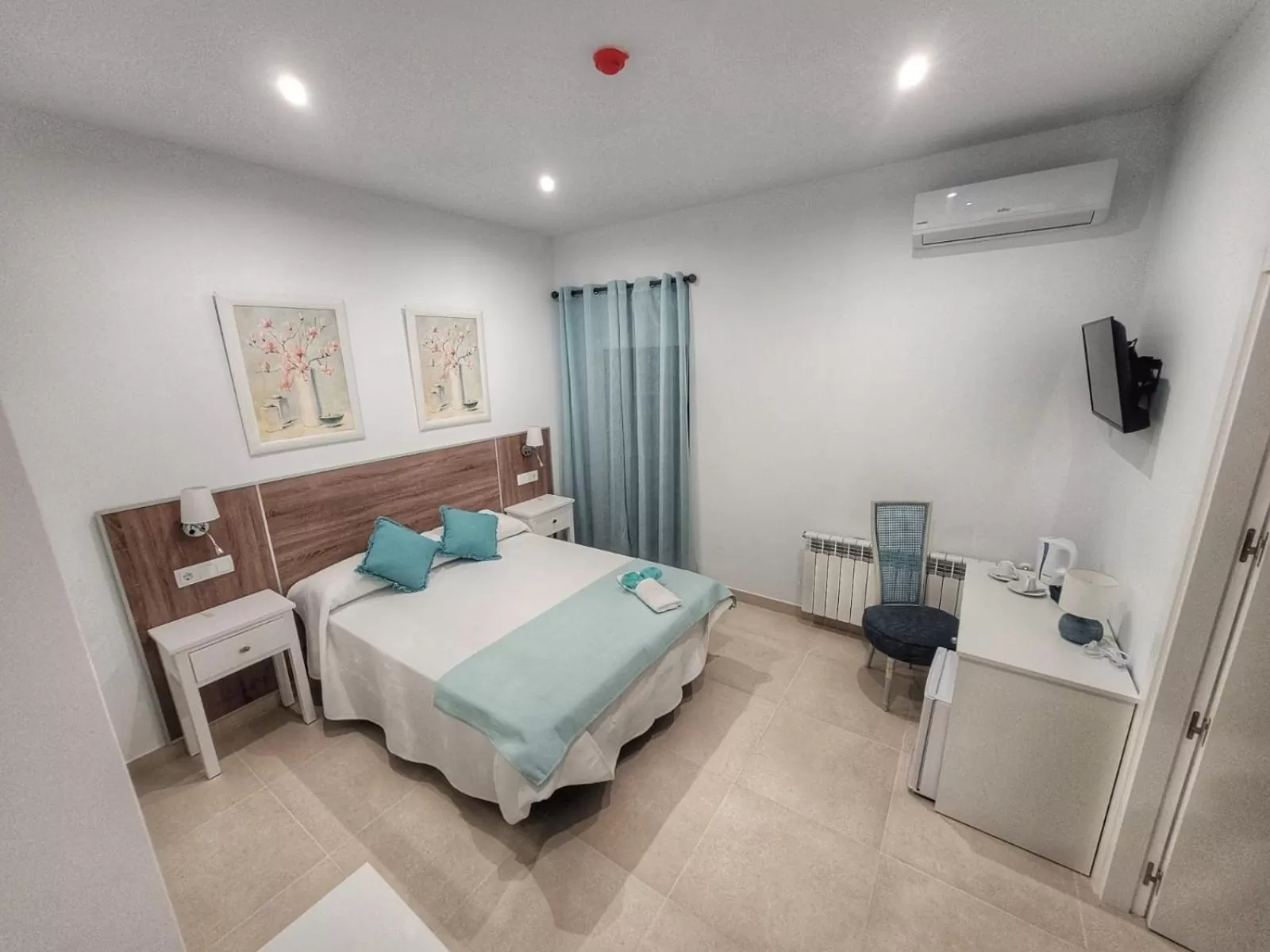 Bed in Casa Rural "Laplaza23"