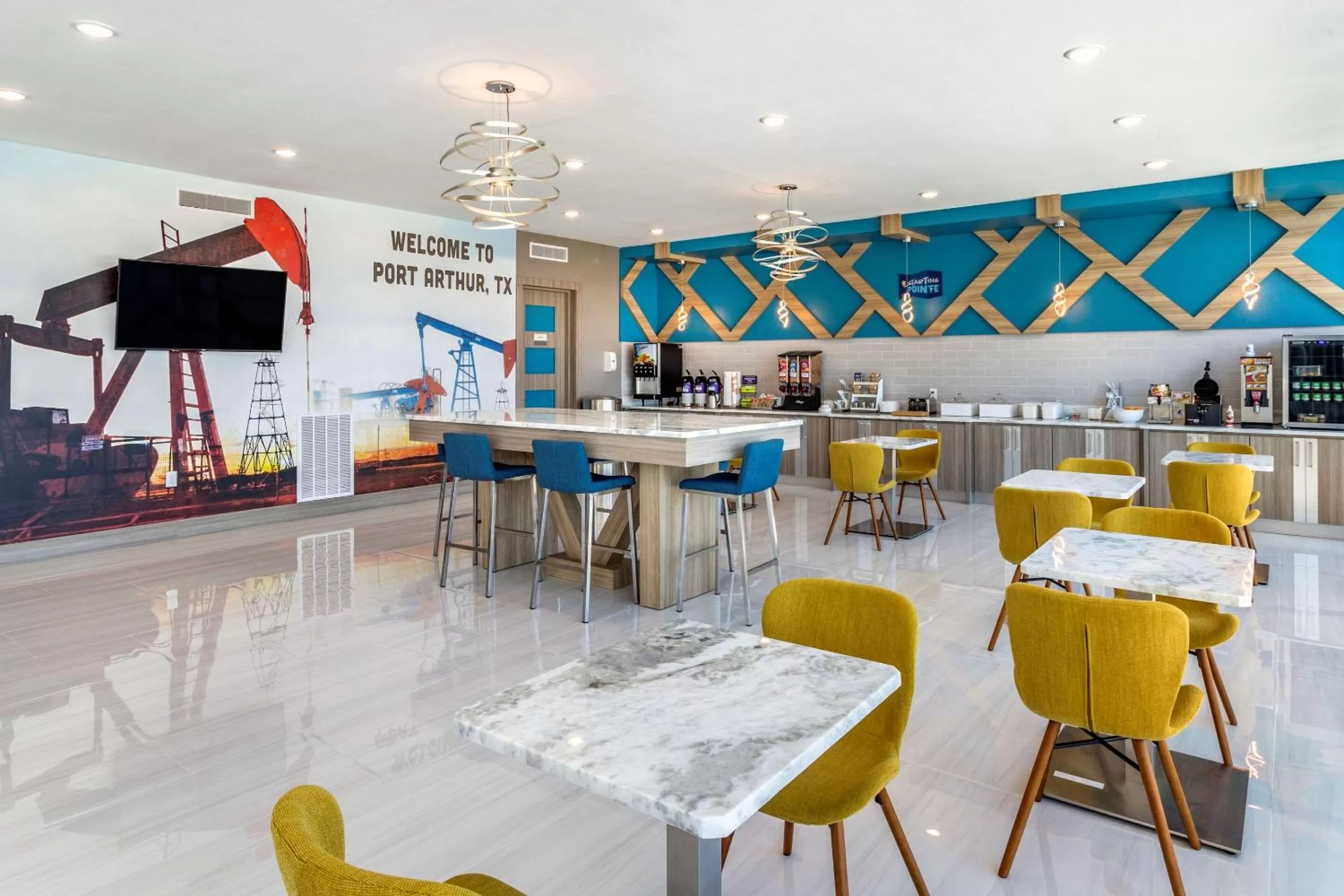 Restaurant/places to eat in Clarion Pointe Port Arthur-Beaumont South