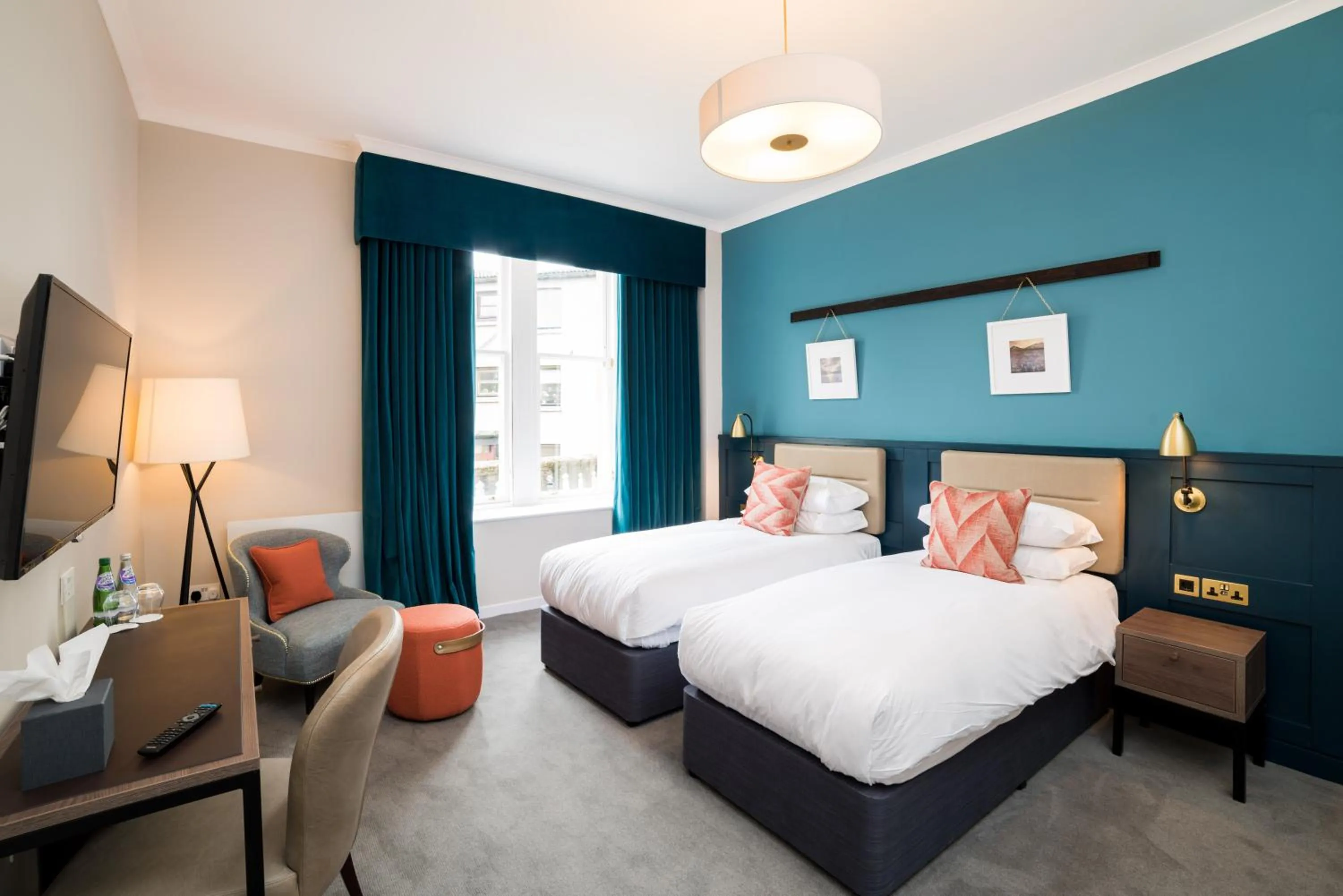 Bed in The Perle Oban Hotel & Spa