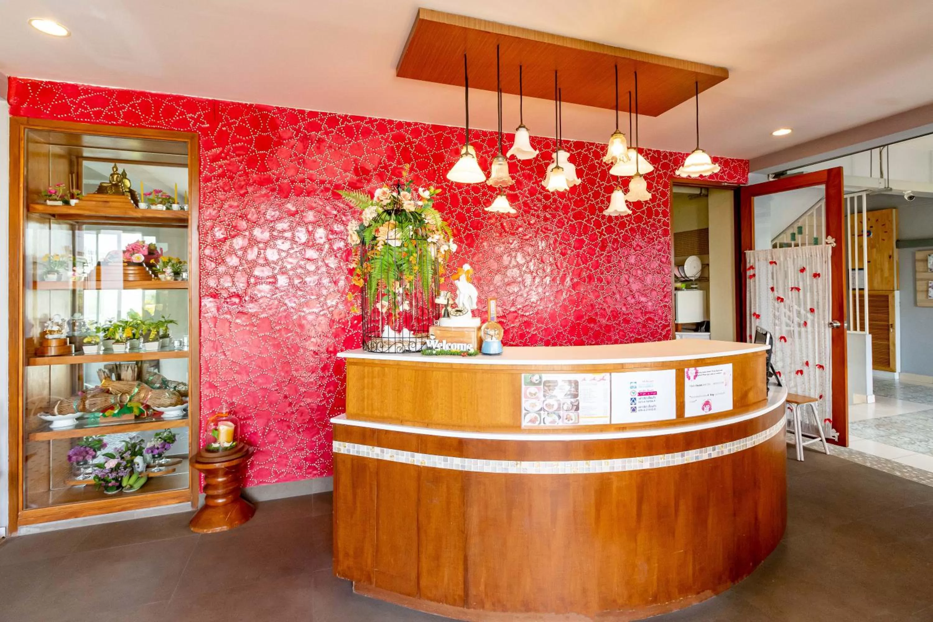 Lobby or reception in AA Resort Hotel