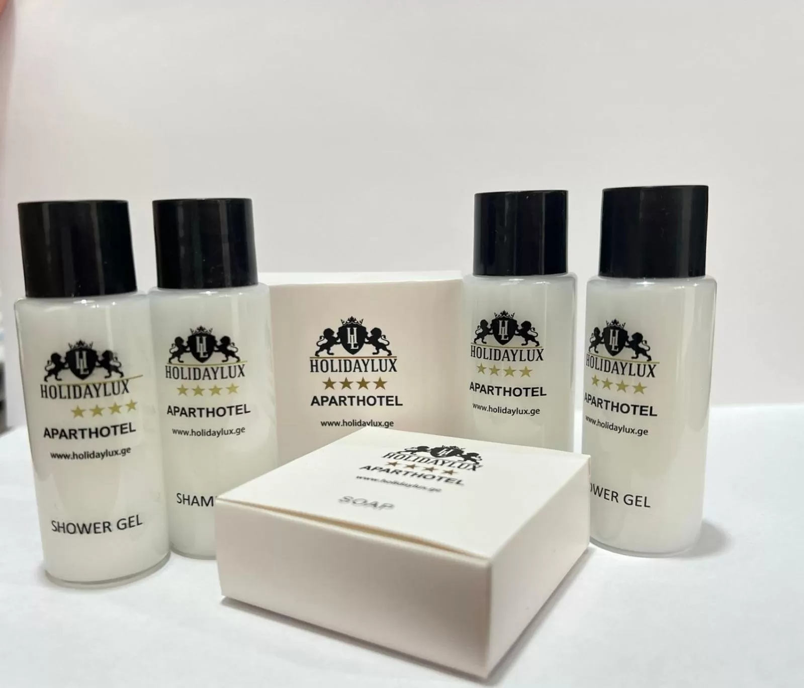 Bathroom in Aparthotel Holiday Lux Batumi