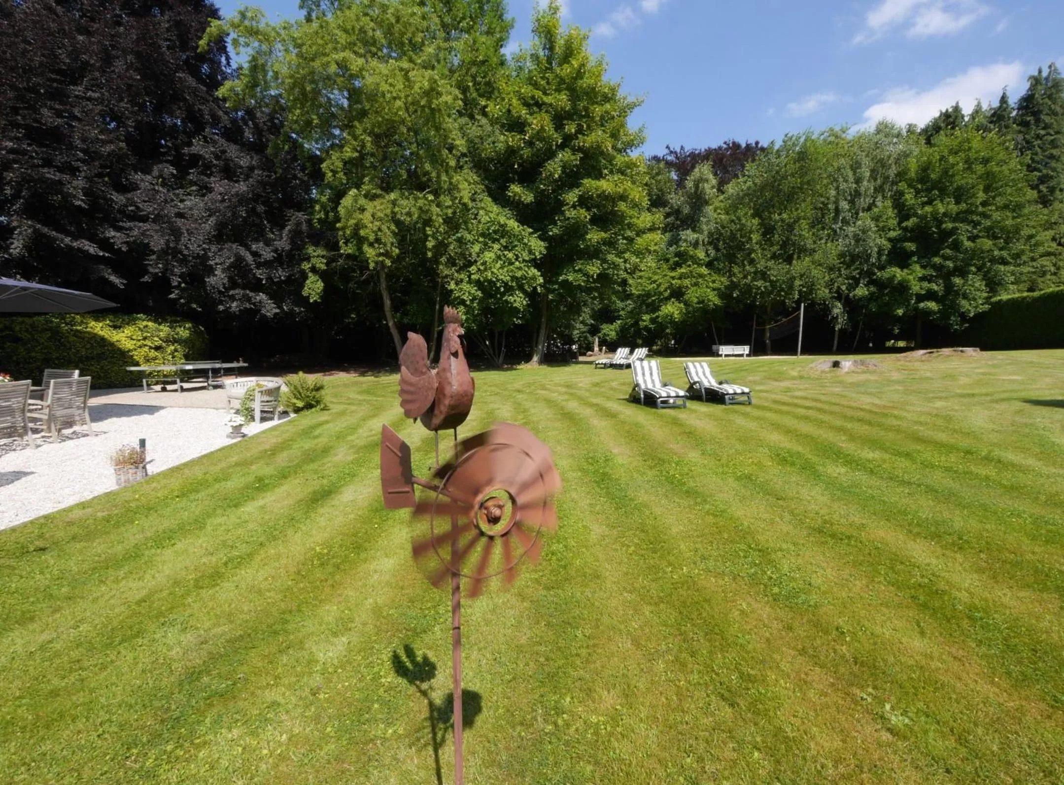 Garden in L'Étape Fagnarde - Bed, Breakfast & Sauna