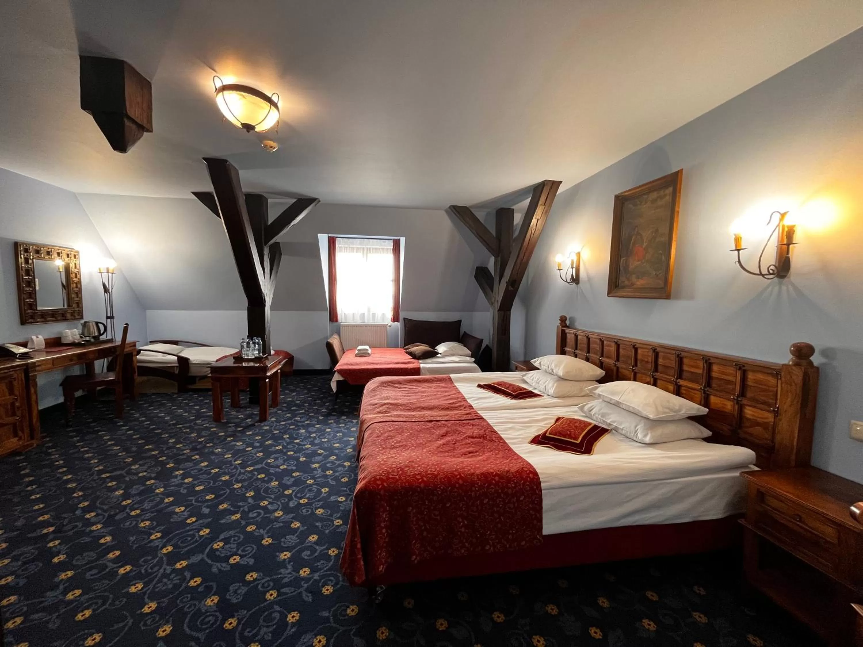Photo of the whole room, Bed in Hotel Zamek Ryn