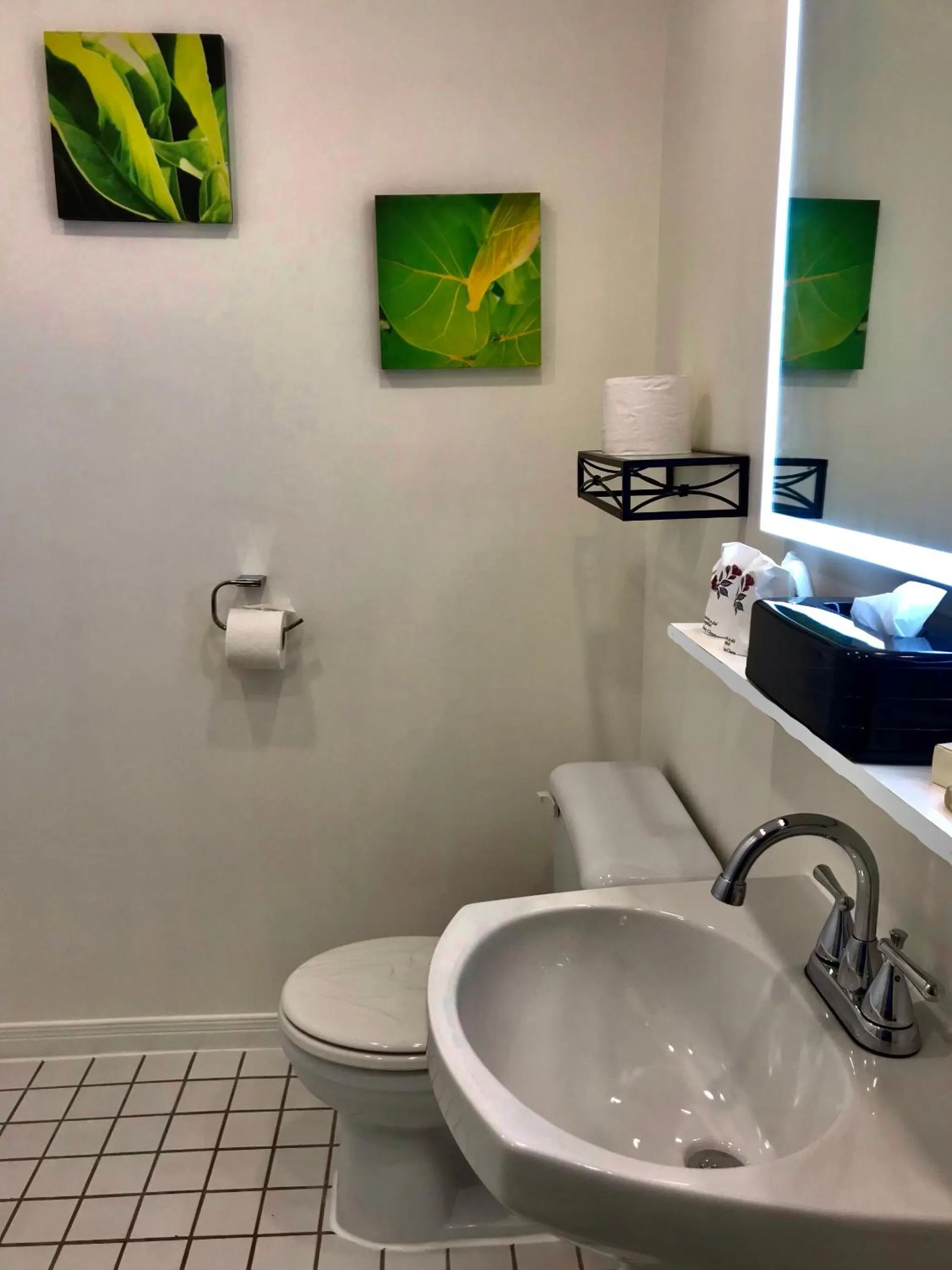 Toilet in Auberge du Sault-à-la-Puce