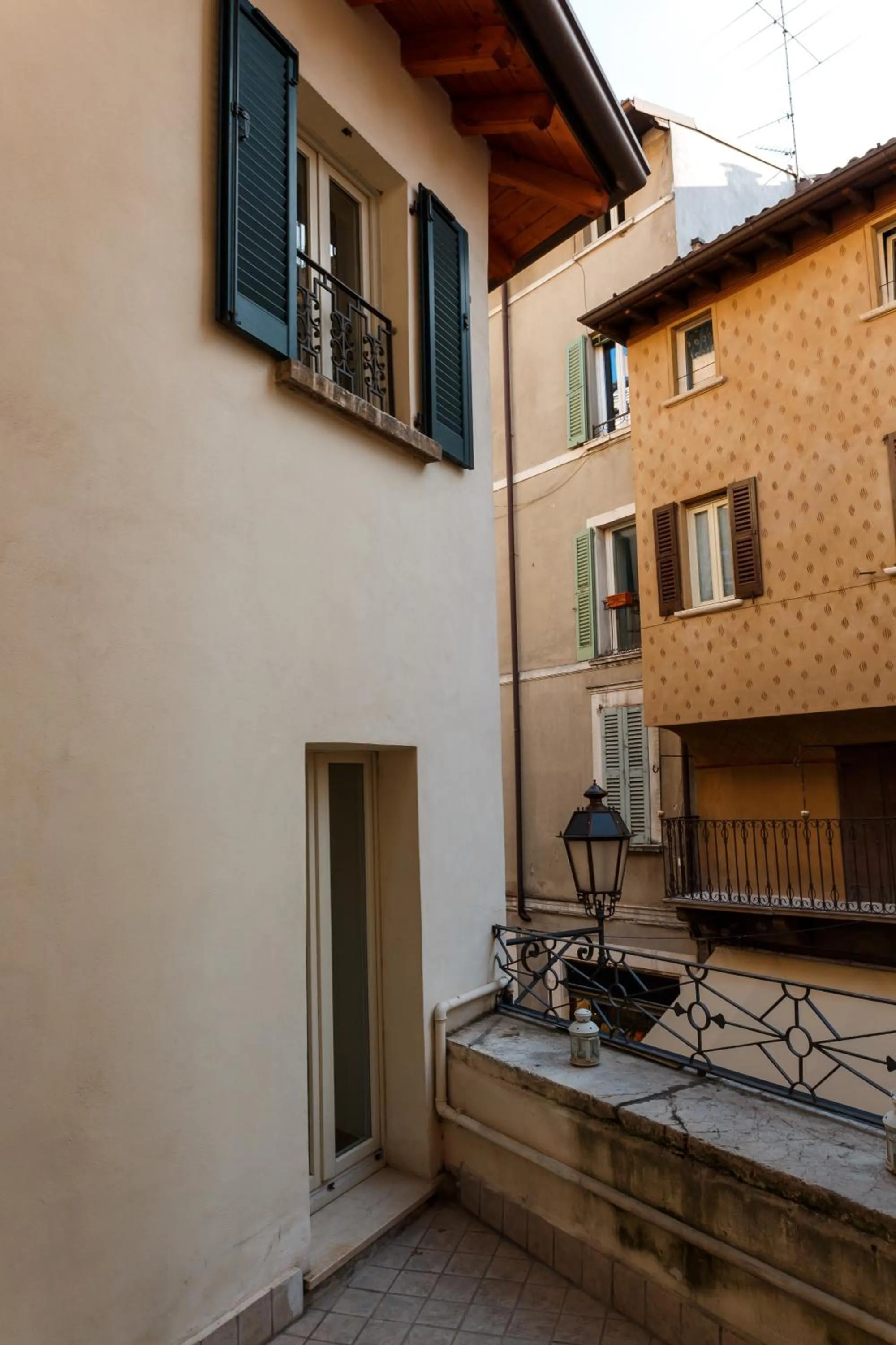 Balcony/Terrace in Albergo Orologio