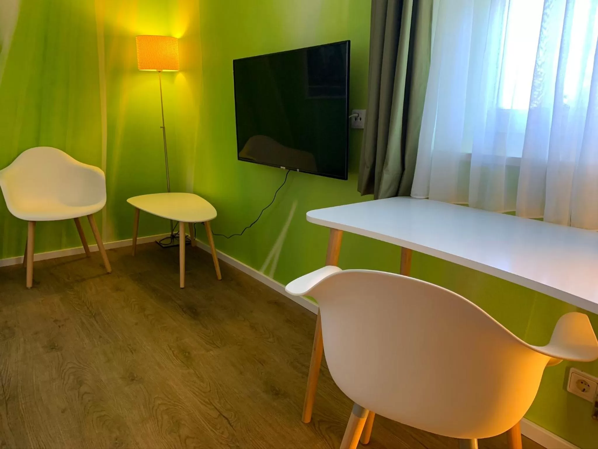 Bedroom, TV/Entertainment Center in Park-Lodge Am Rohrbusch