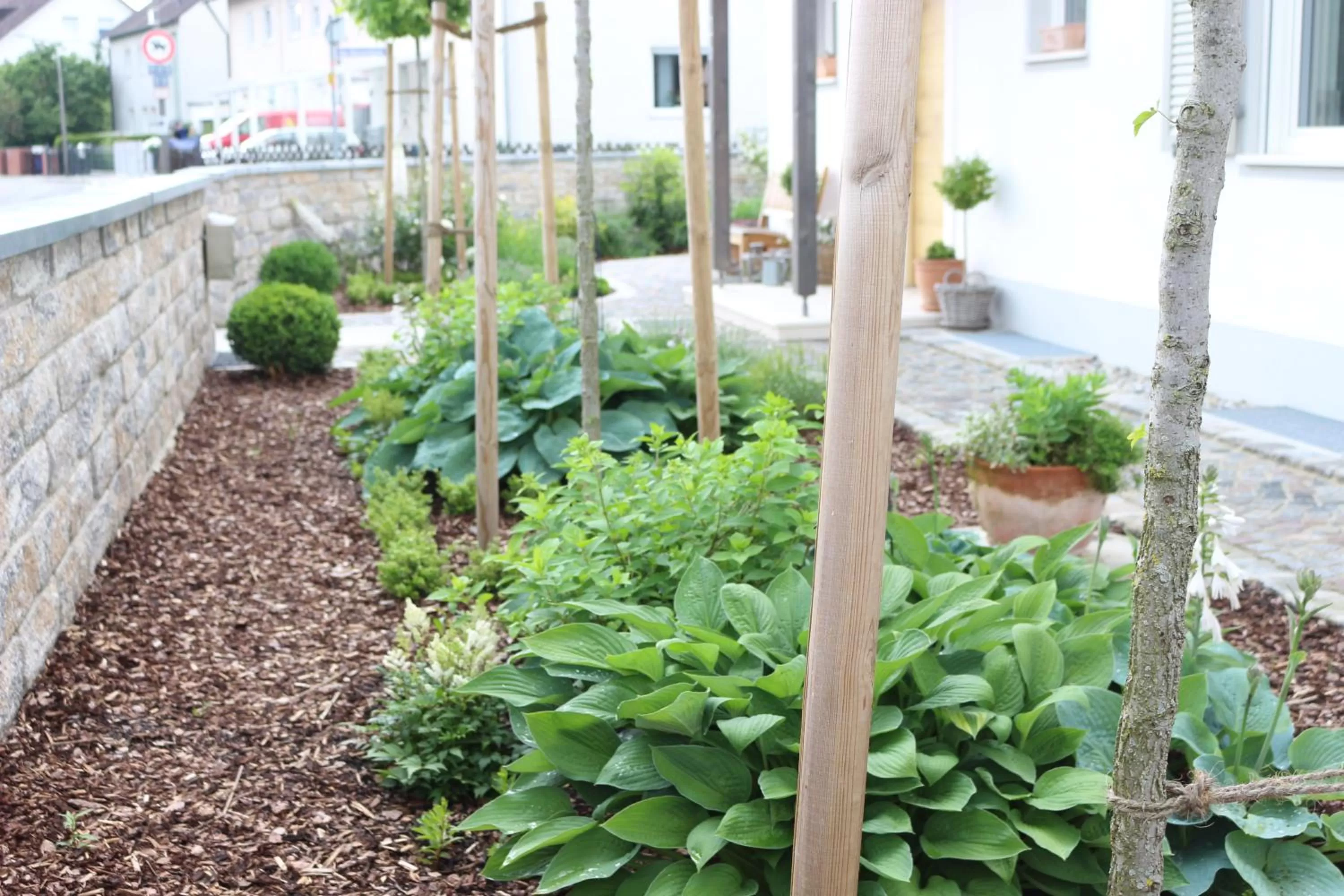 Garden in Das Kornburg-Quartier