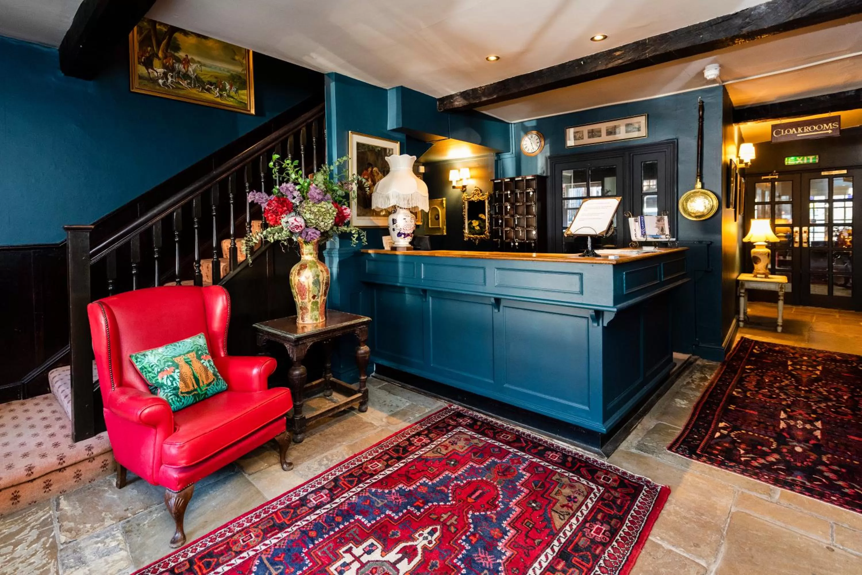 Lobby/Reception in The Whipper-In Hotel