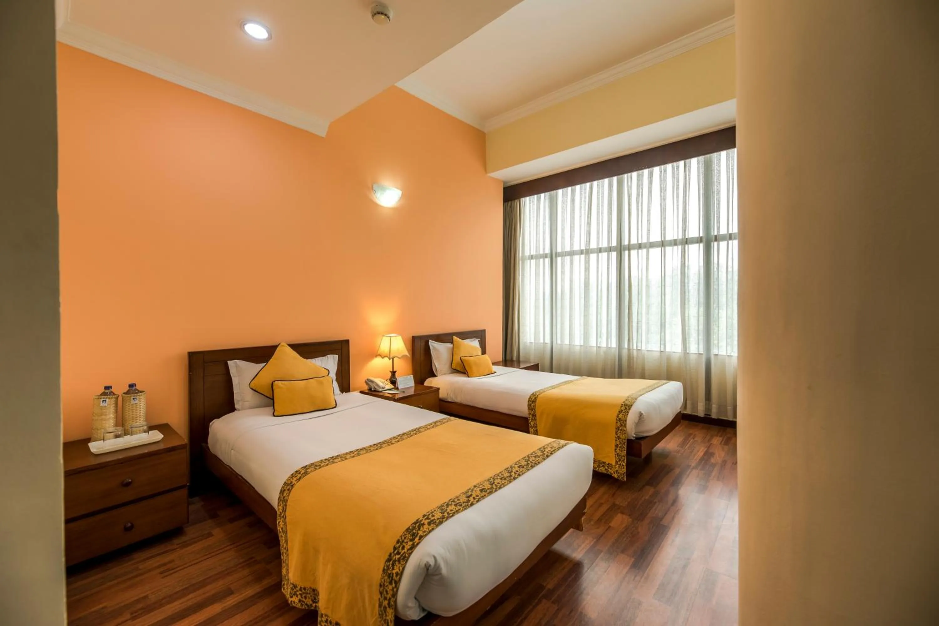 Bed in Airport Hotel