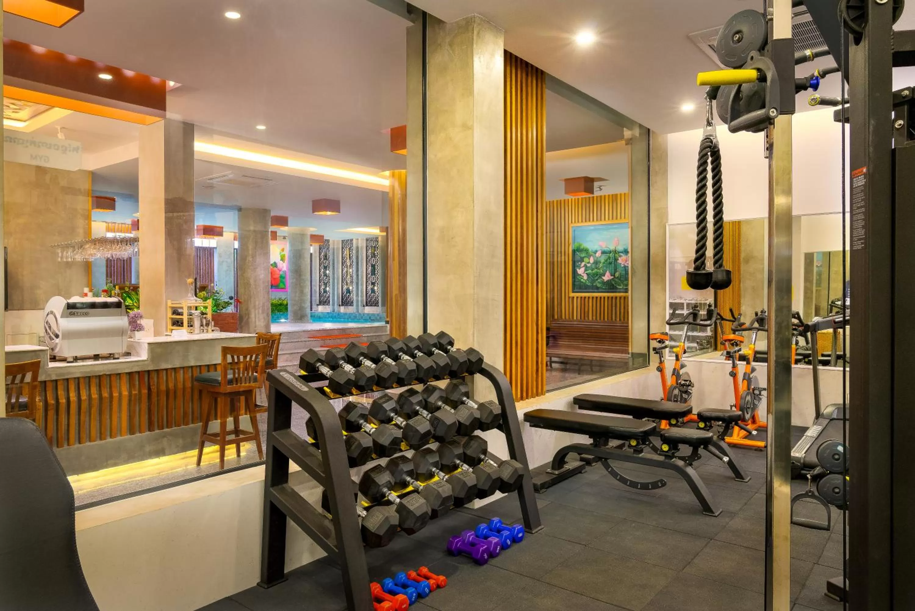 Fitness centre/facilities in Ta Prohm Hotel & Spa