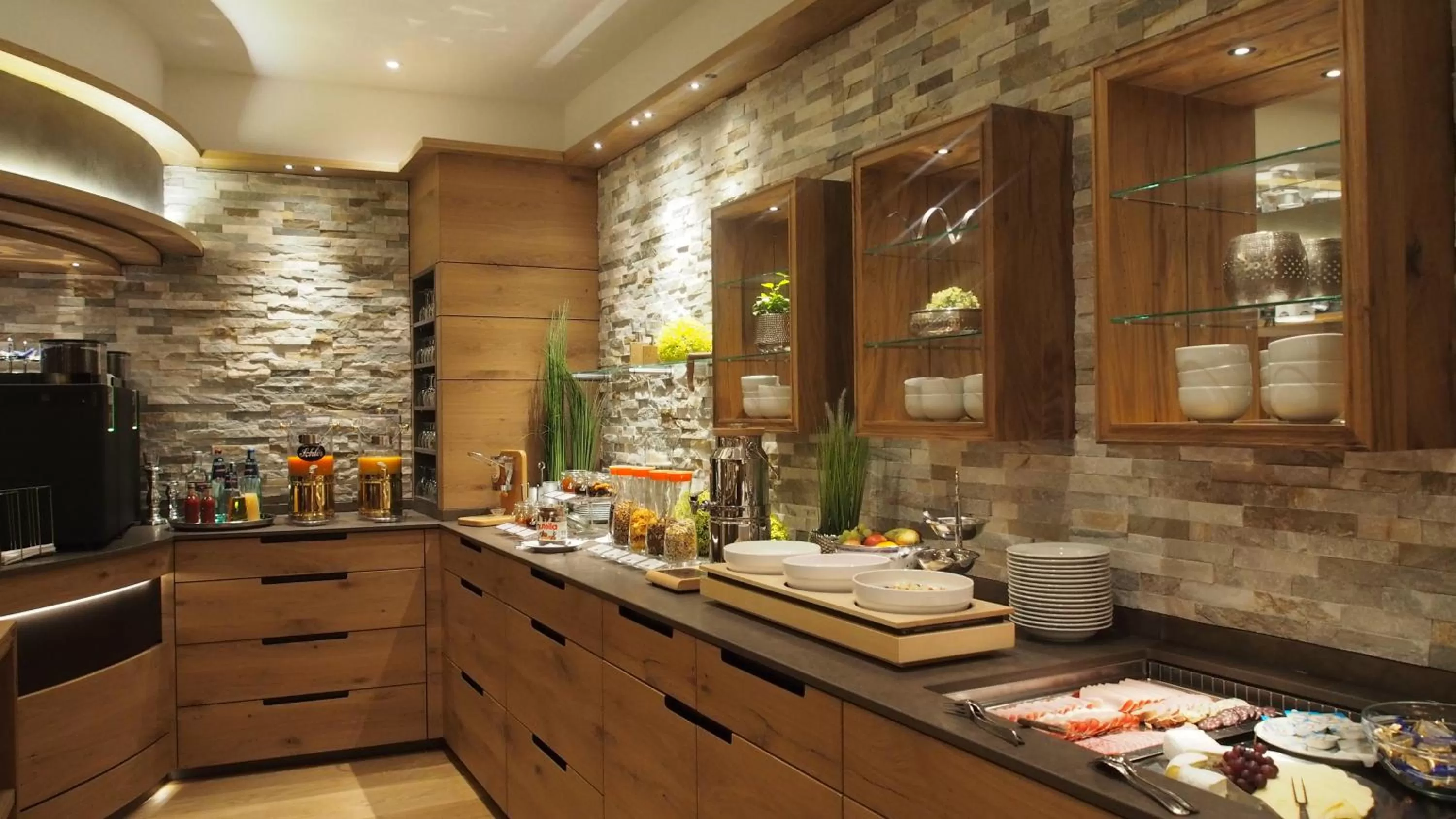 Buffet breakfast in Hotel-Restaurant Bierhäusle