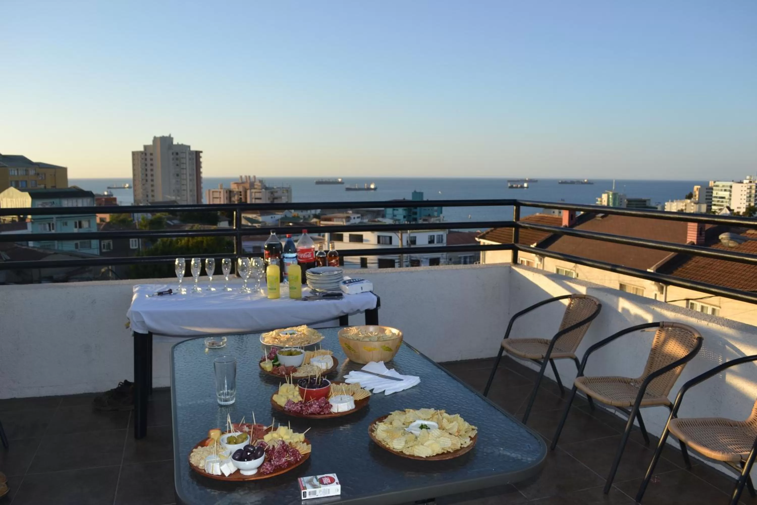 Balcony/Terrace in B&B Hostel CasaMoro