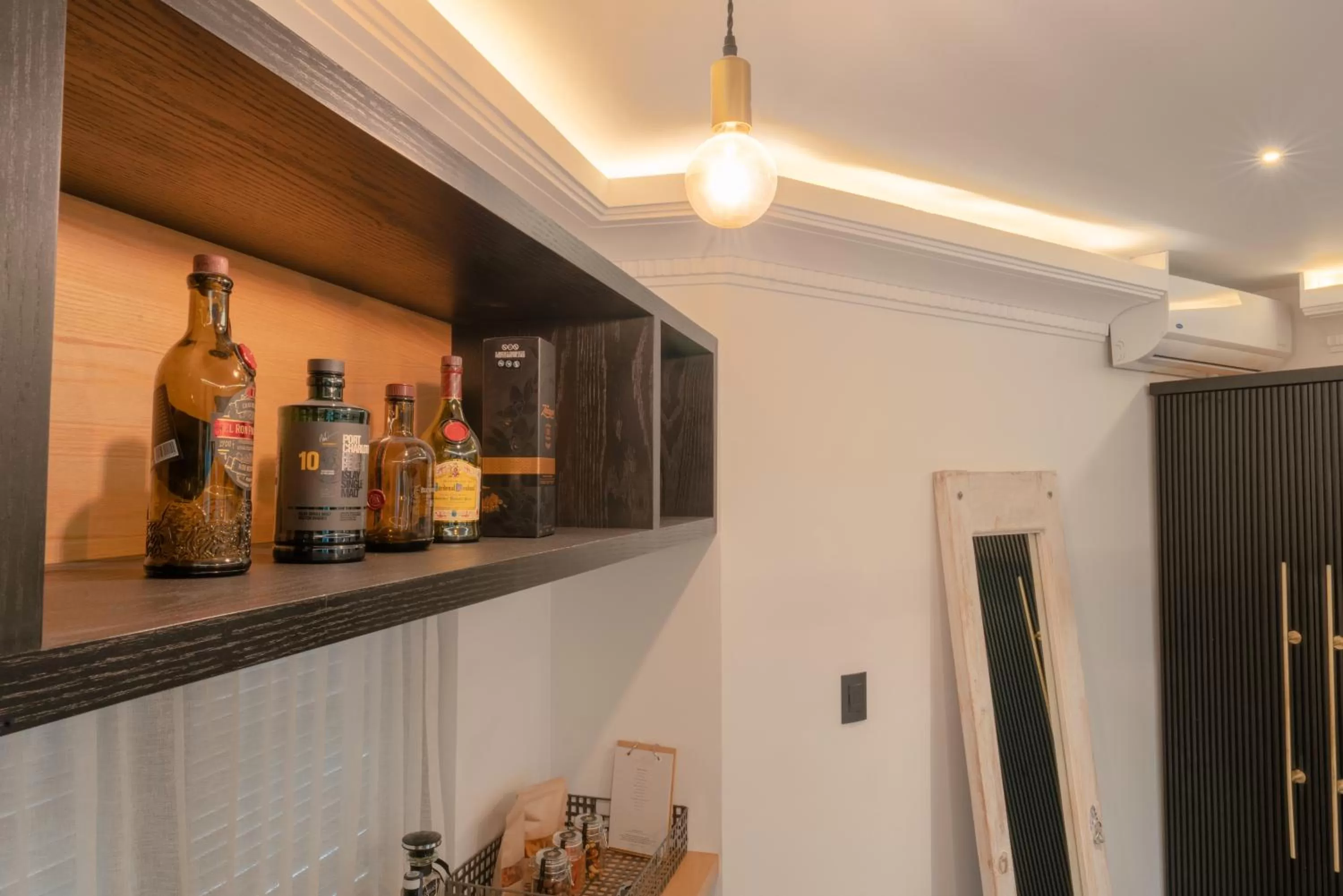 Drinks in Orchid House Mexico City