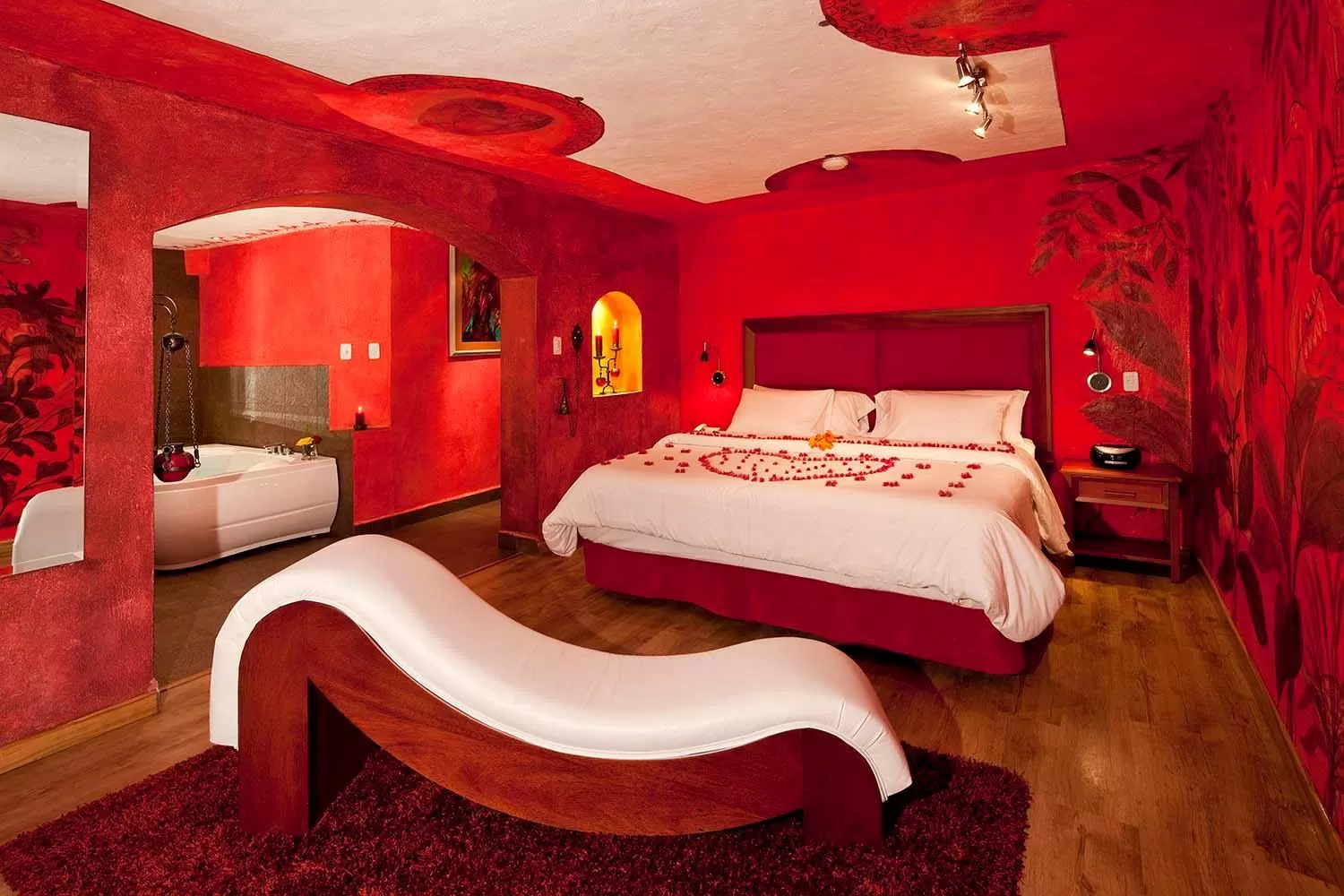 Bed in Luna Volcán, Adventure SPA